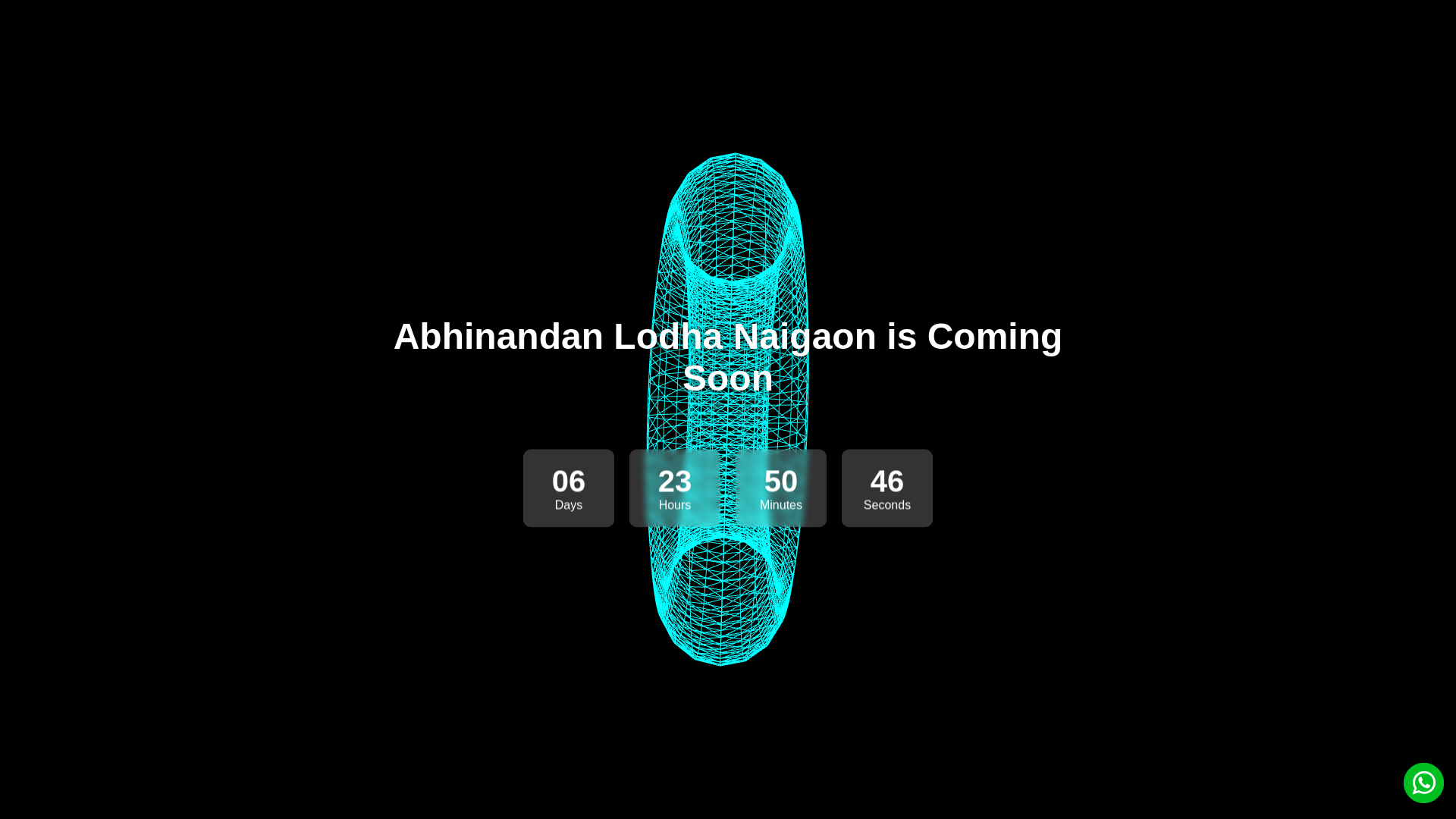 website screenshot of https://abhinandanlodhanaigaon.co.in/