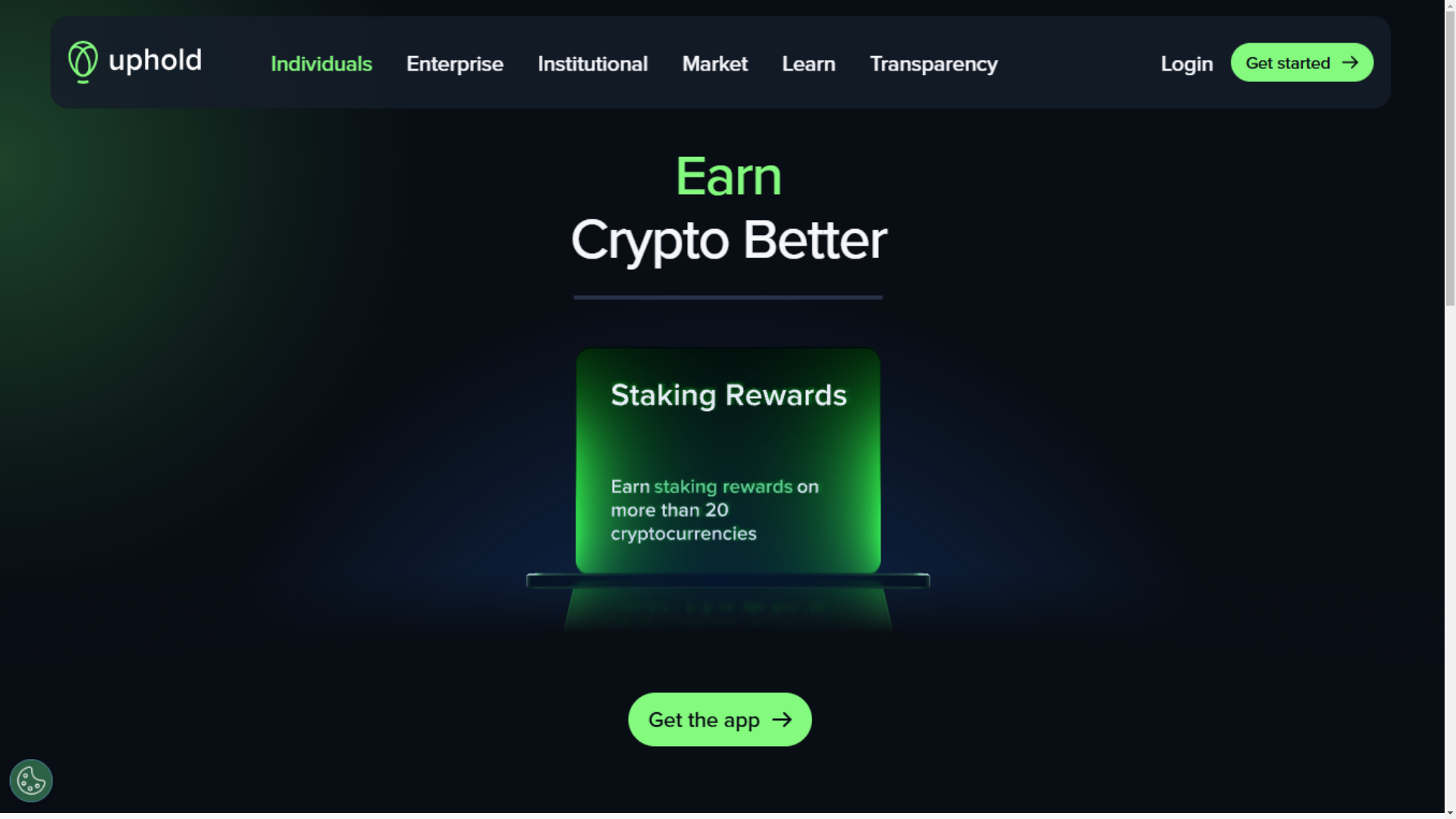 website screenshot of https://cypto-upholdld.pages.dev/