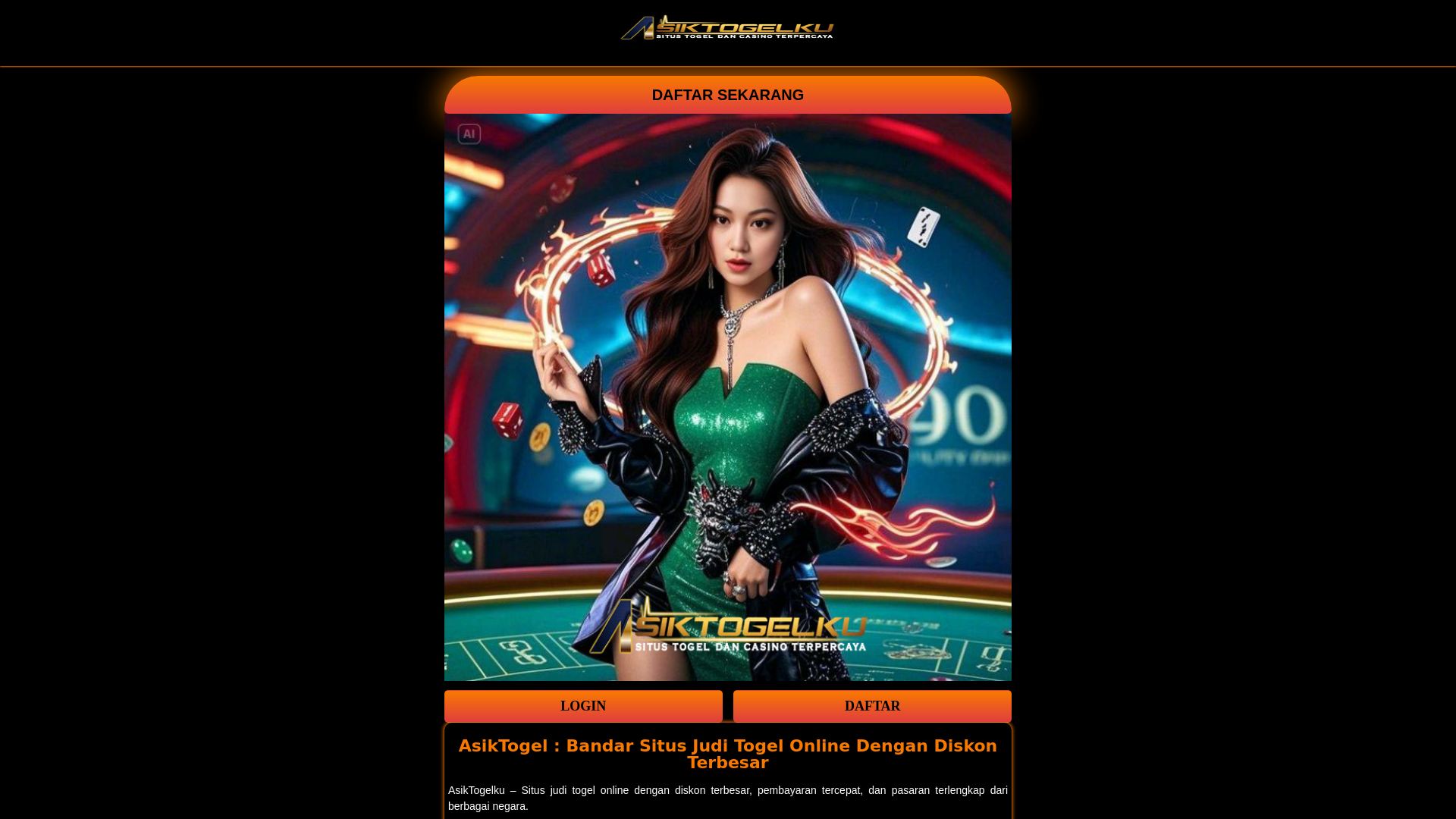 website screenshot of https://asiktogelku-theoris.pages.dev/