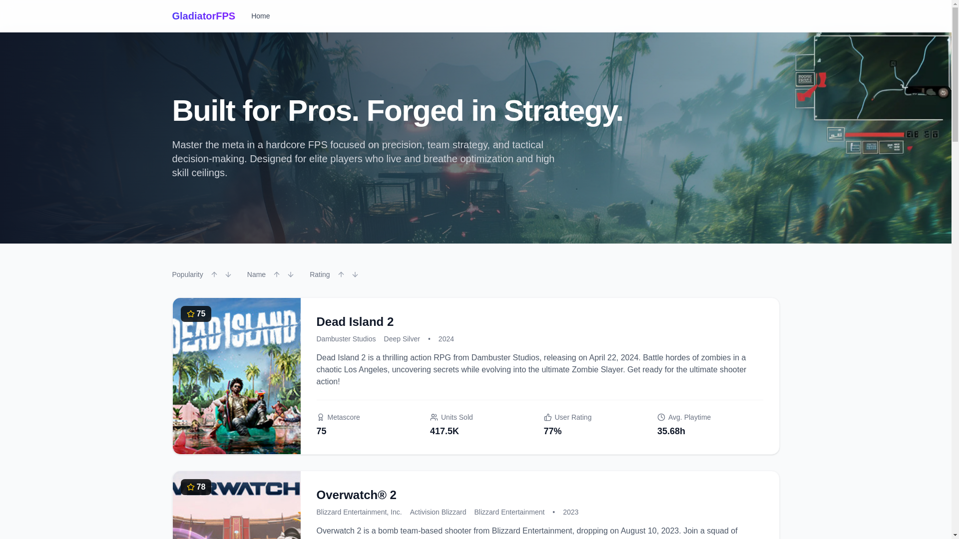 website screenshot of https://hardcore-tactical-fps.pages.dev/