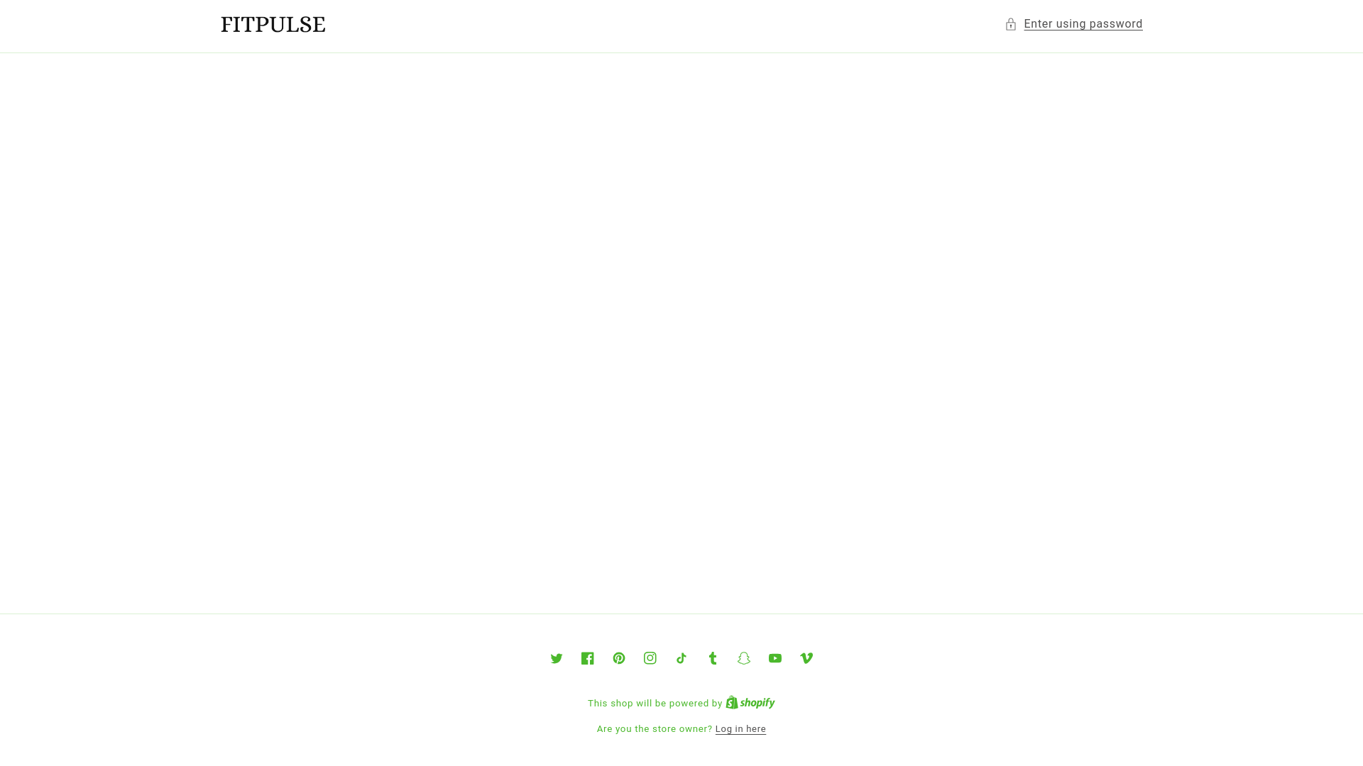 website screenshot of https://fitpulsebrand.com/