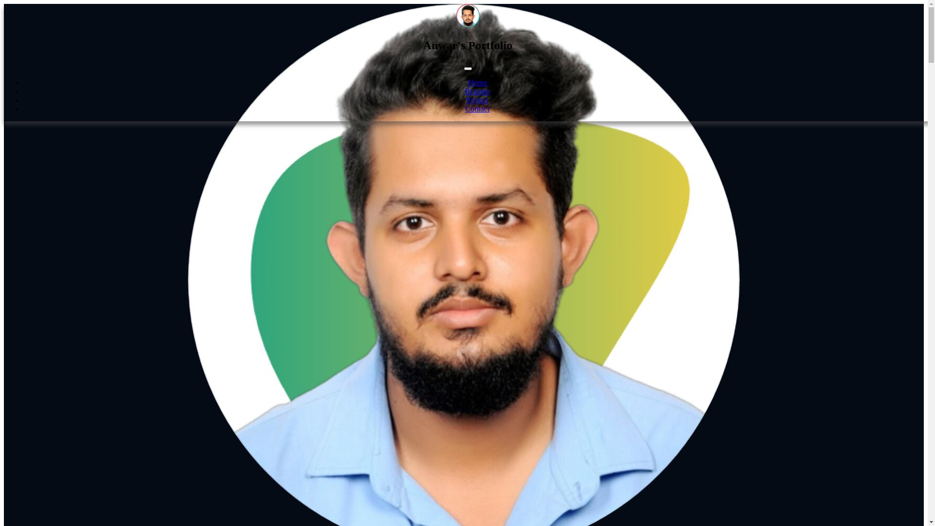 website screenshot of https://anwar-portfolio.pages.dev/