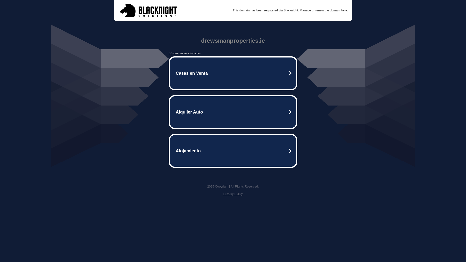 website screenshot of https://drewsmanproperties.ie/