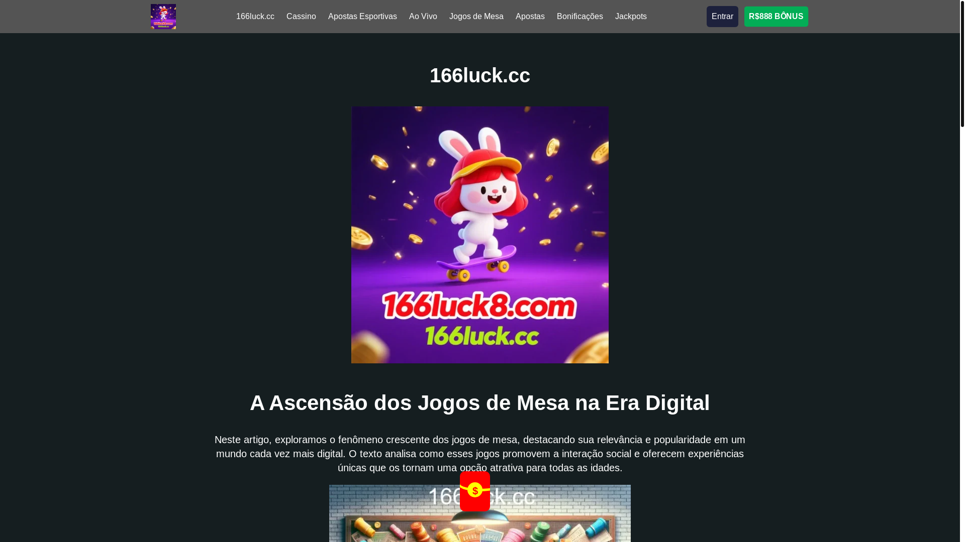 website screenshot of https://166luck8.com/