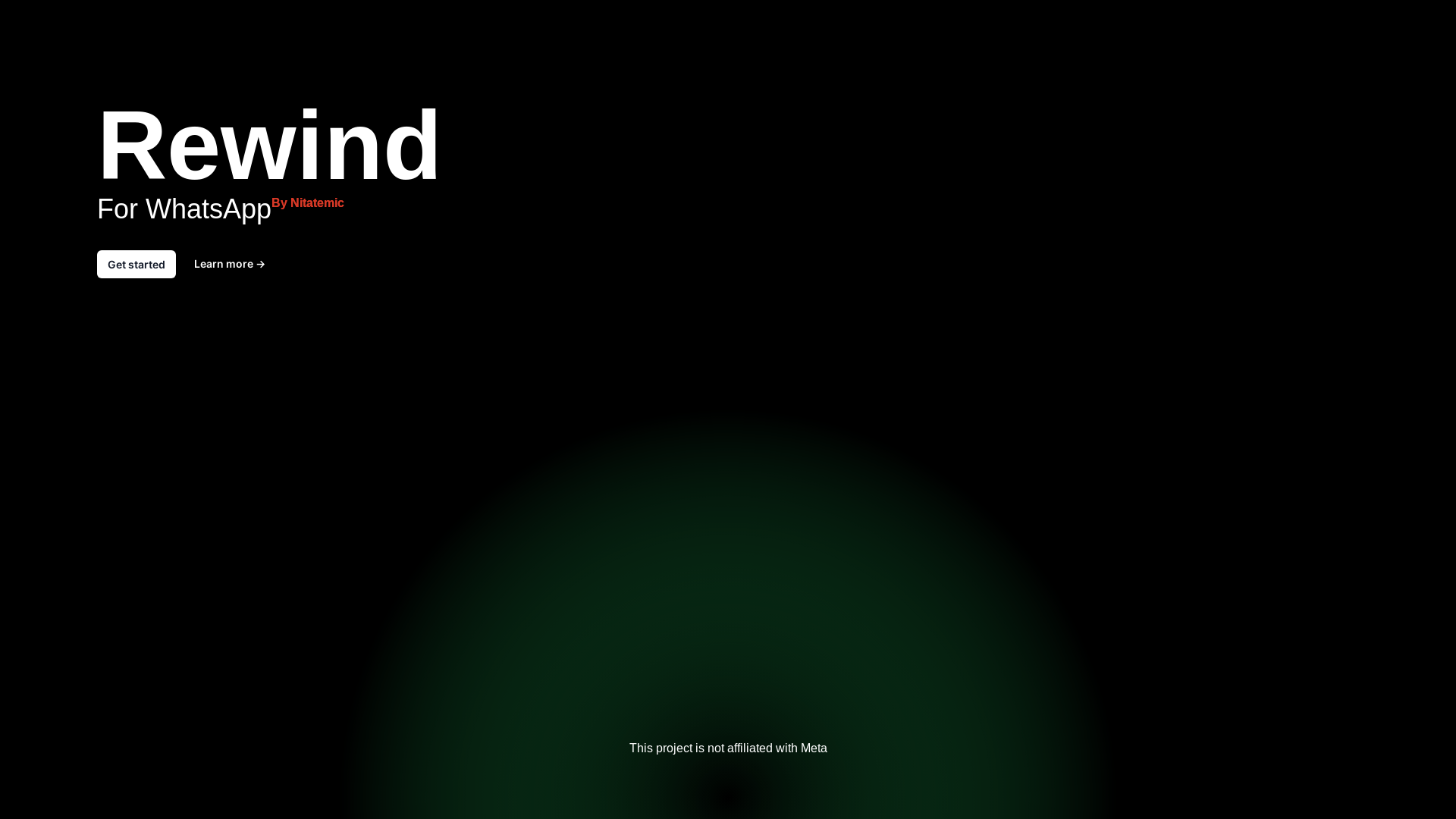 website screenshot of https://whatsapp-rewind.pages.dev/
