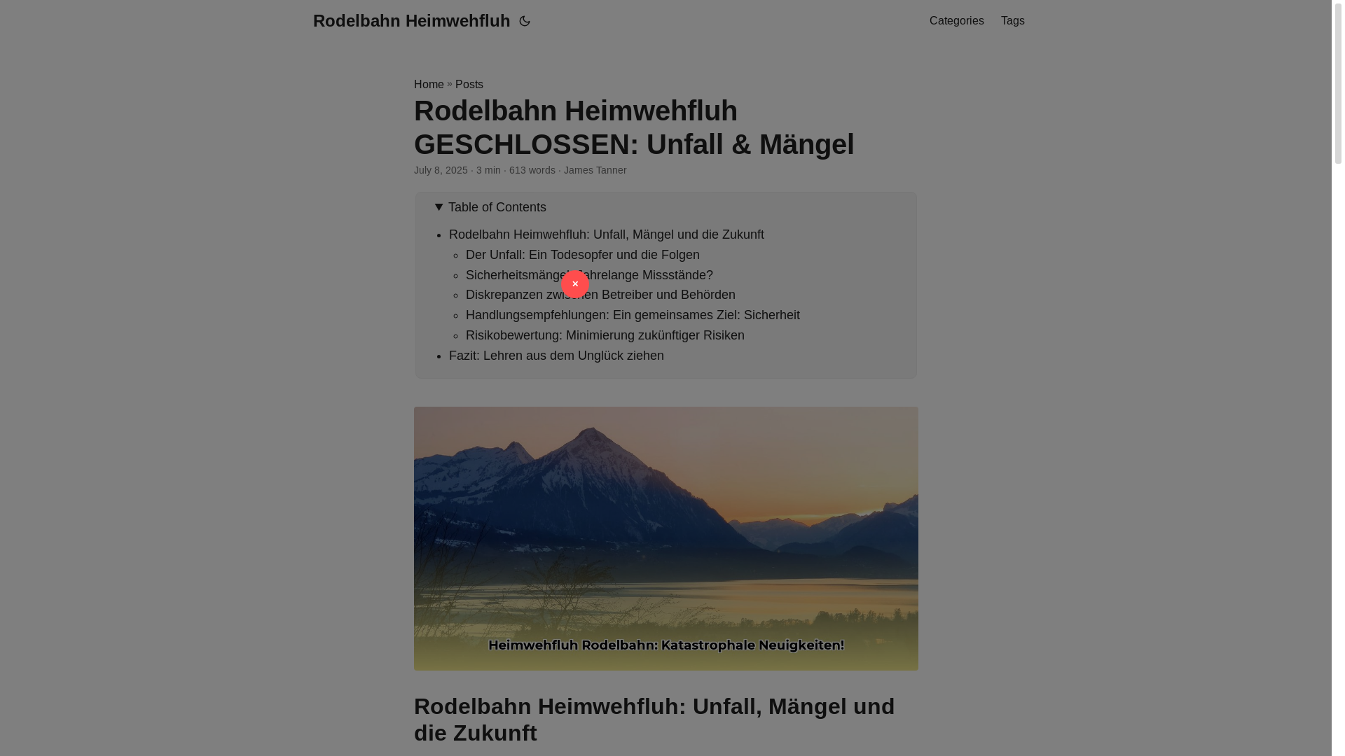 website screenshot of https://rodelbahn-heimwehfluh.pages.dev/