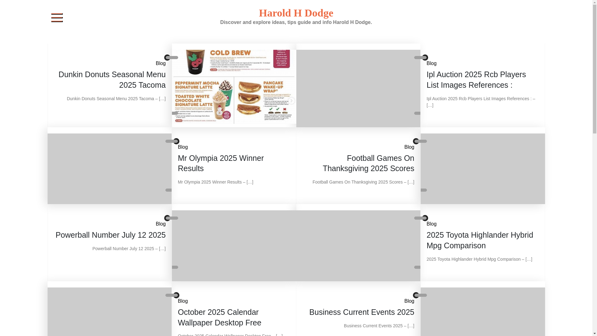 website screenshot of https://haroldhdodger.pages.dev/