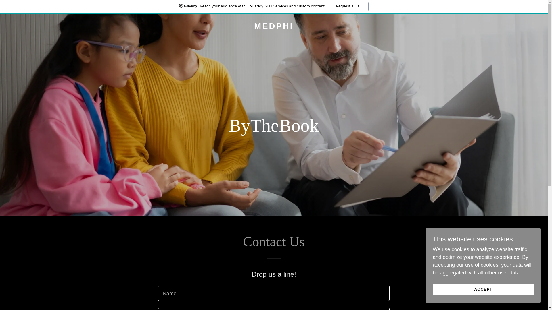 website screenshot of https://bythebookwc.xyz/
