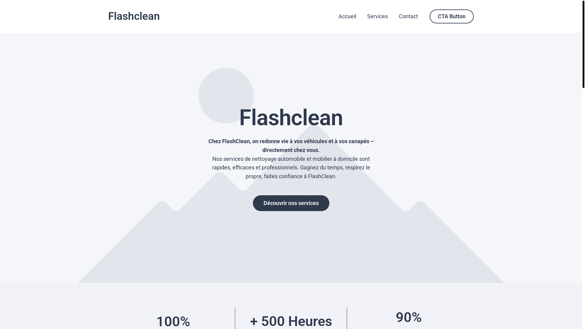 website screenshot of https://flashclean-pro.com/