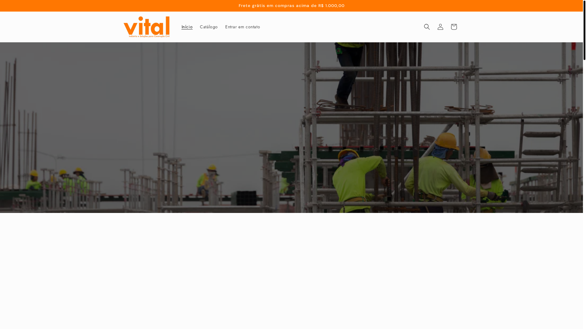 website screenshot of https://vitalandaimes.com.br/