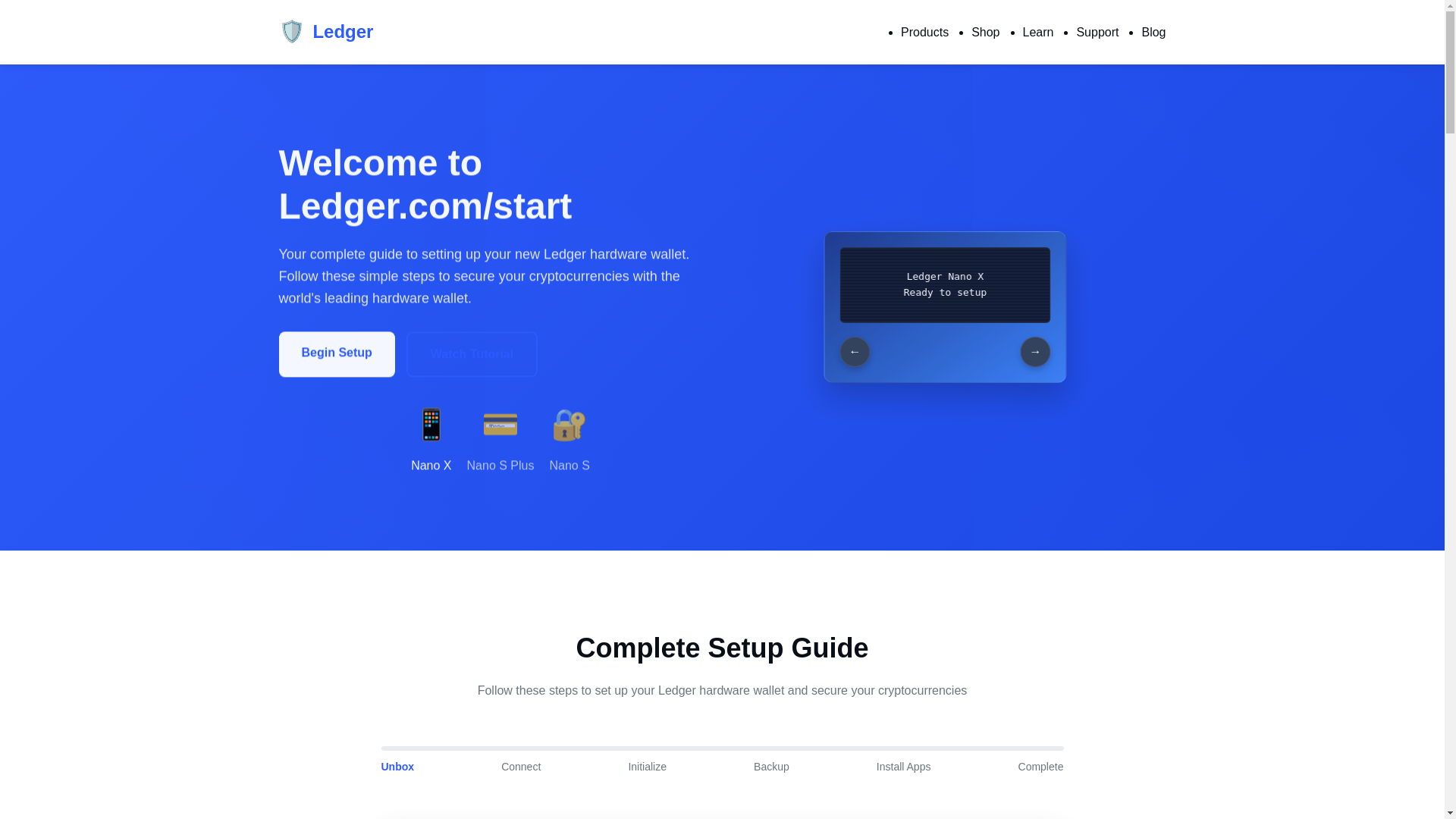 website screenshot of https://secret-ledge-help-guide.pages.dev/