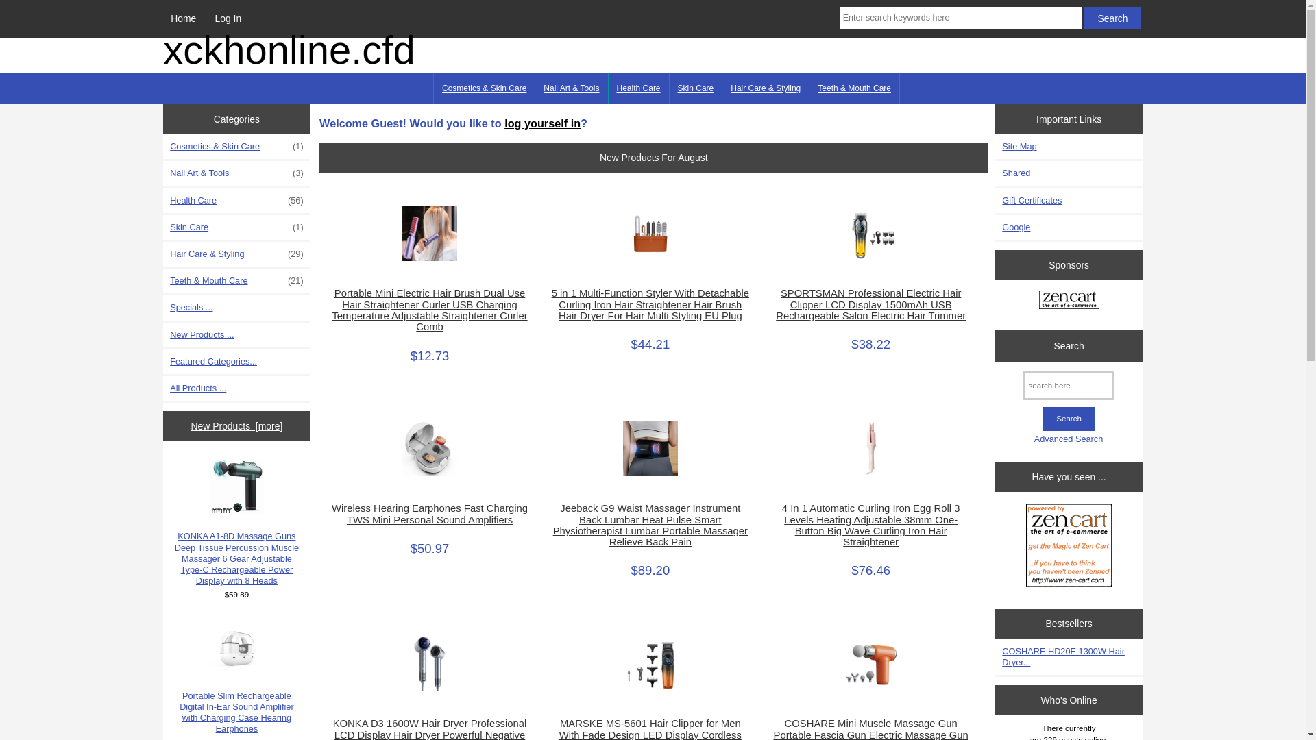 website screenshot of https://xckhonline.cfd/