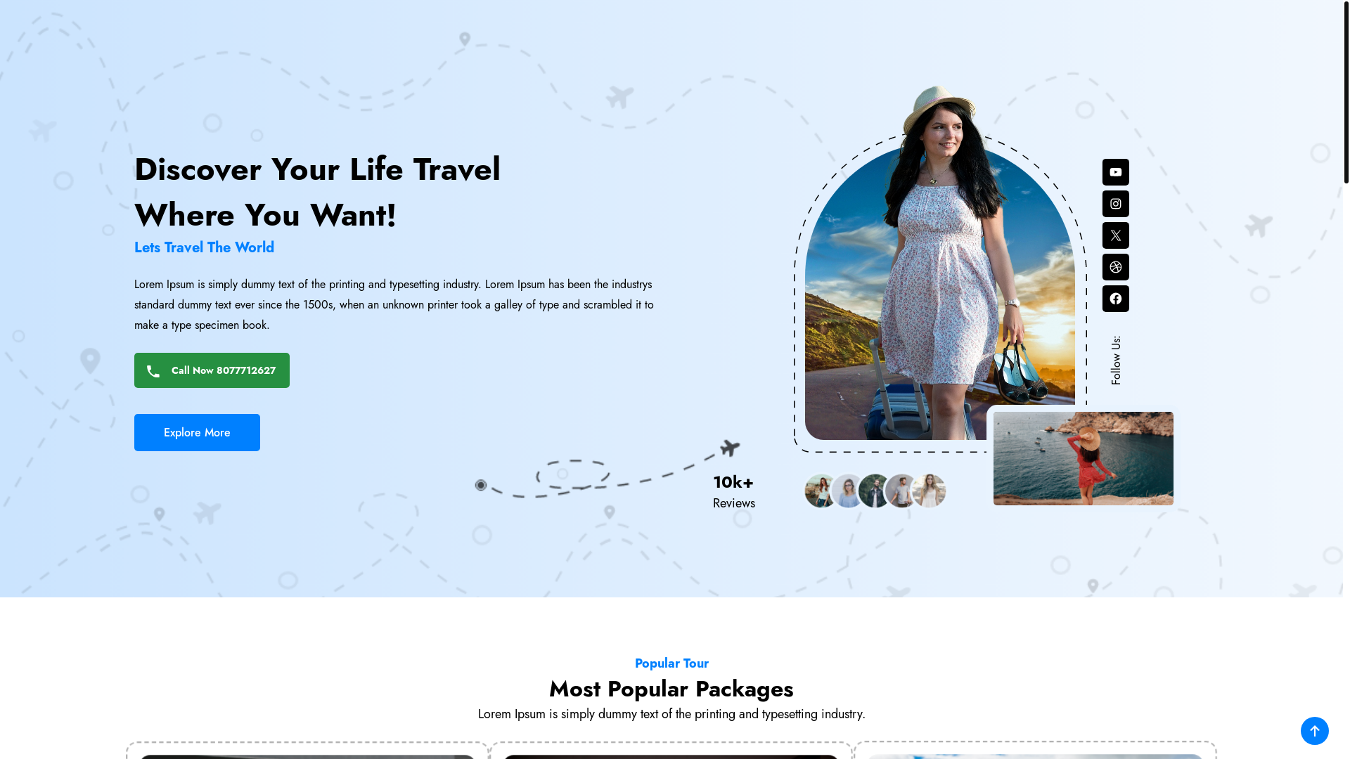website screenshot of https://hemandas.in/
