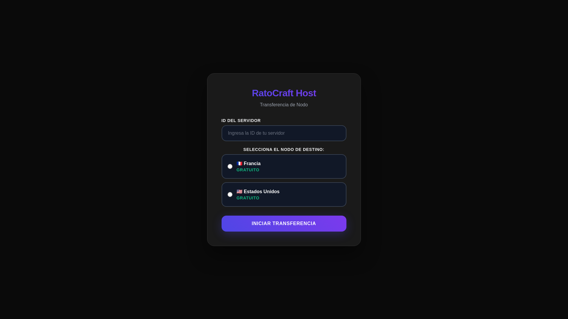 website screenshot of https://rato-transfer.pages.dev/