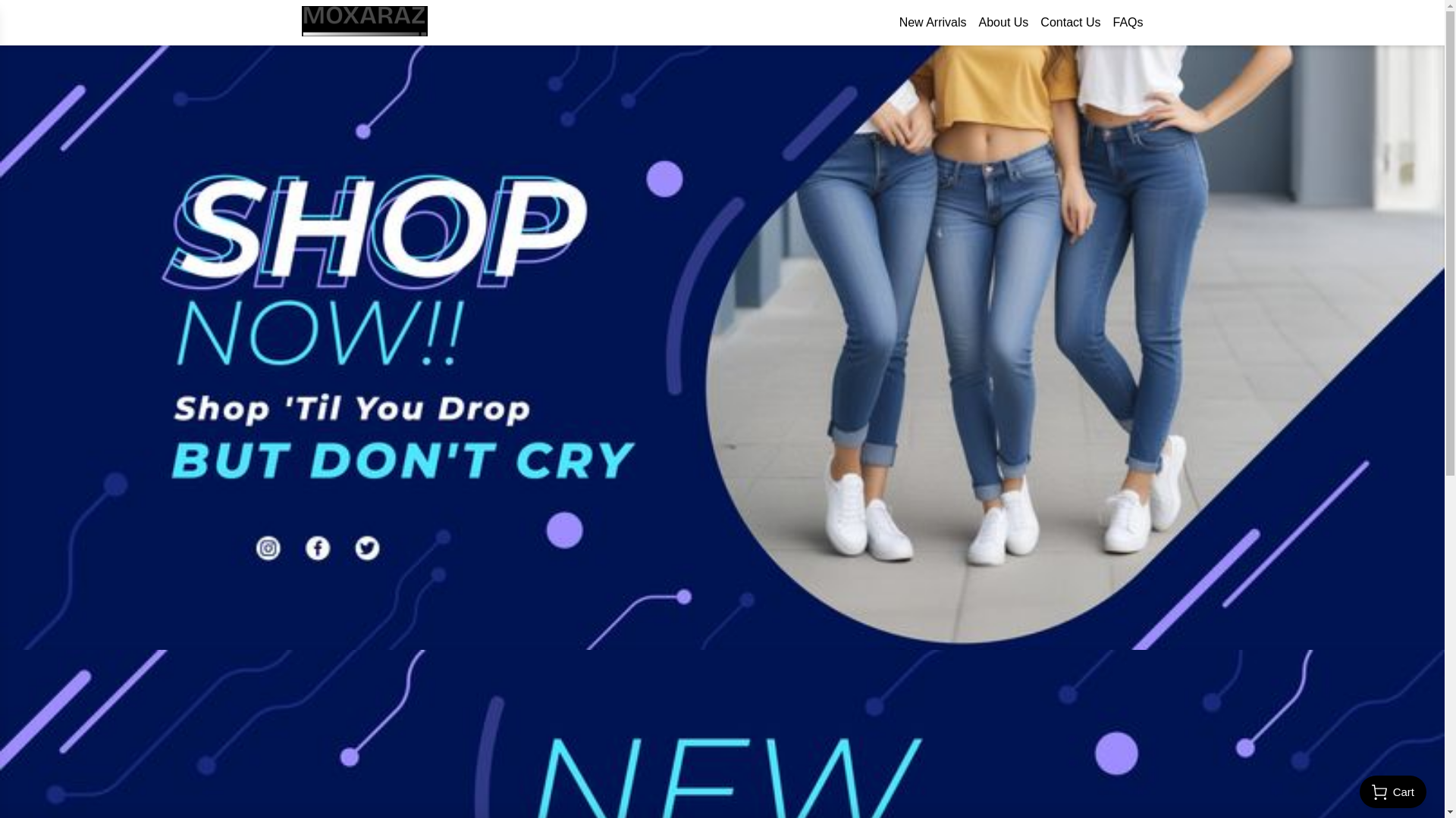 website screenshot of https://moxaraz.com/