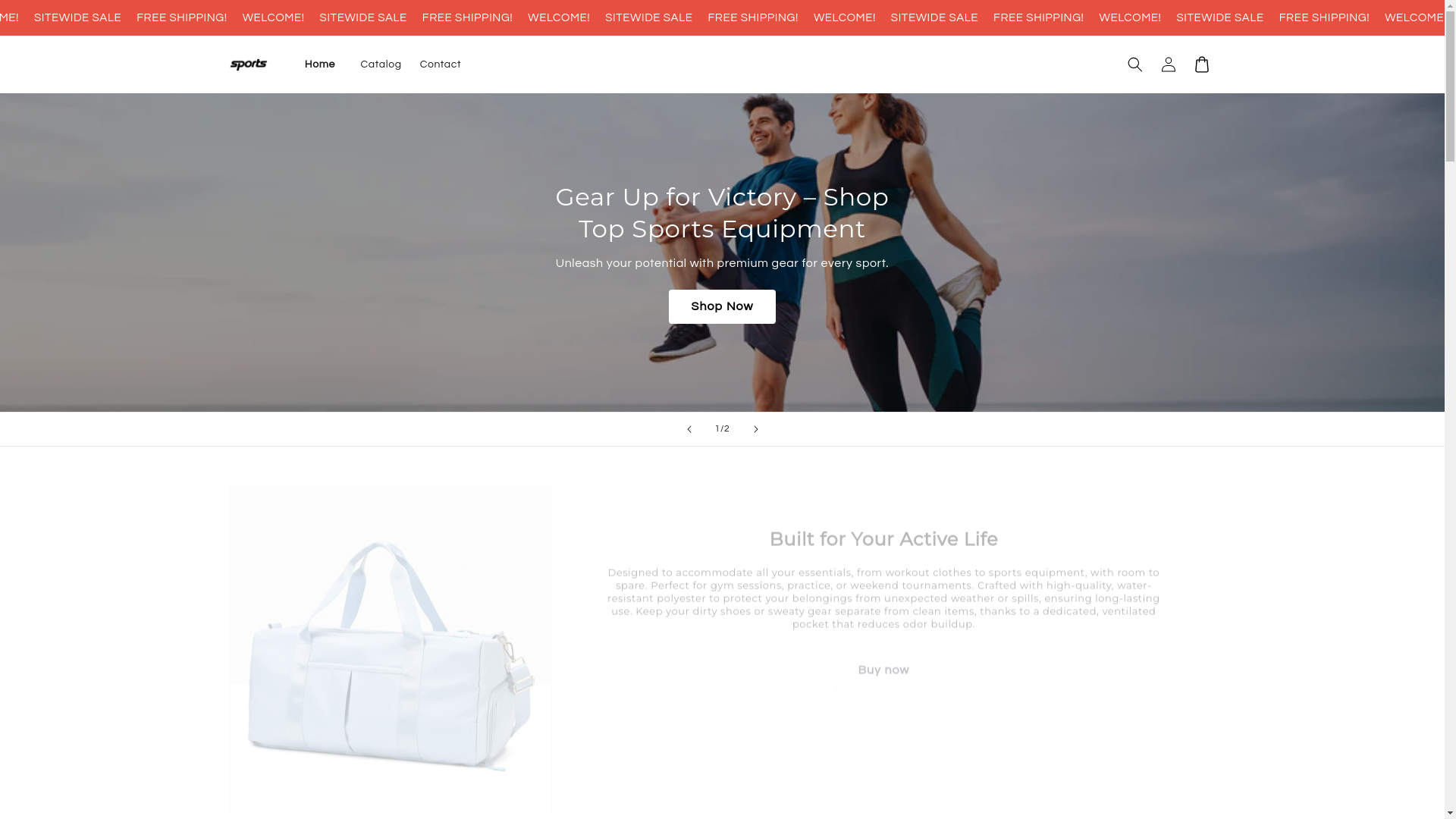 website screenshot of https://trainrov.store/