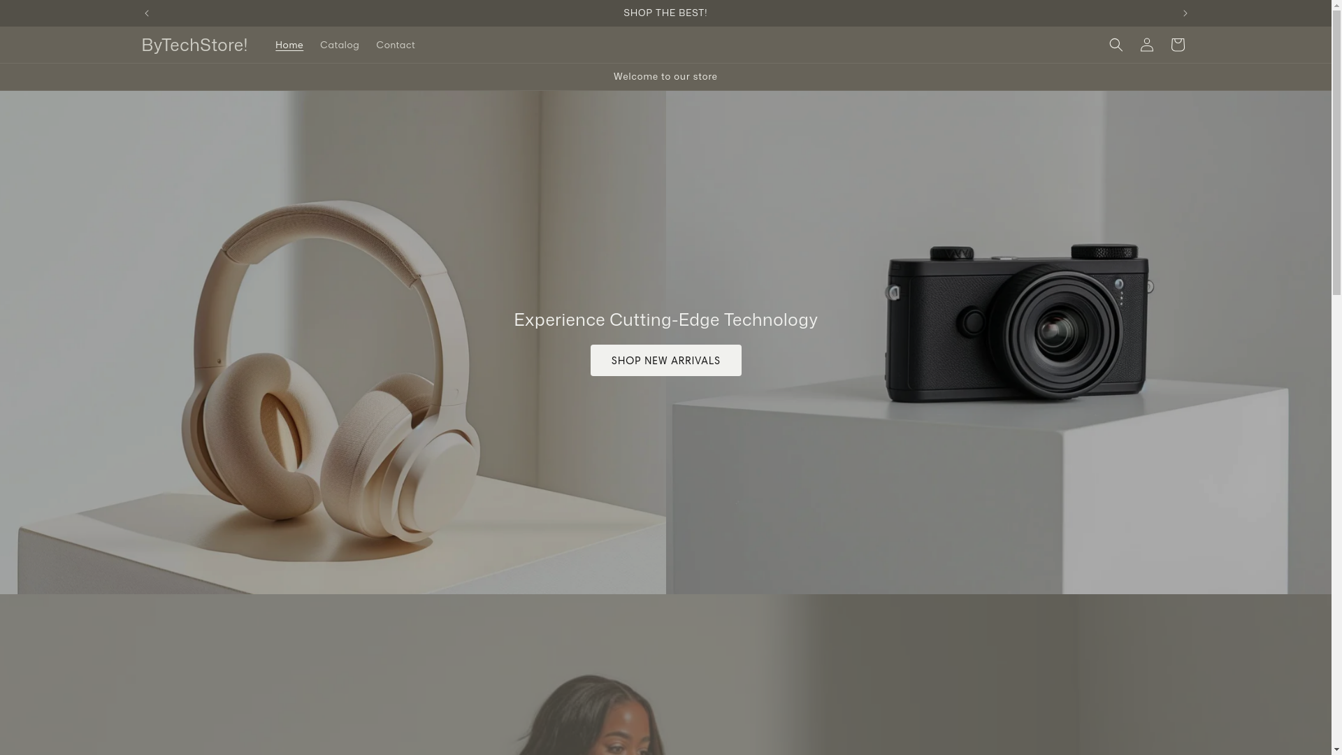 website screenshot of https://bytechvz.store/