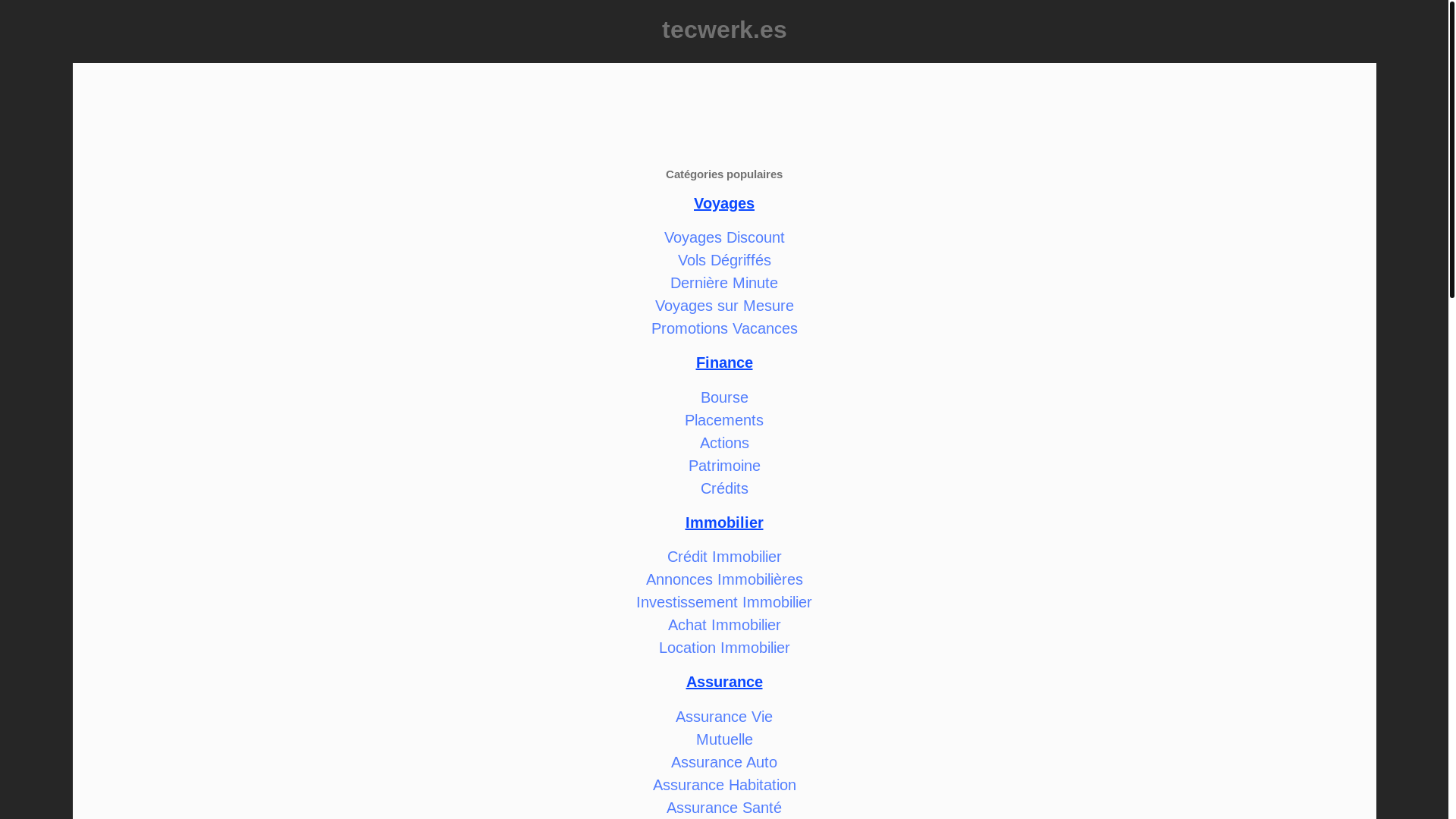 website screenshot of https://tecwerk.es/