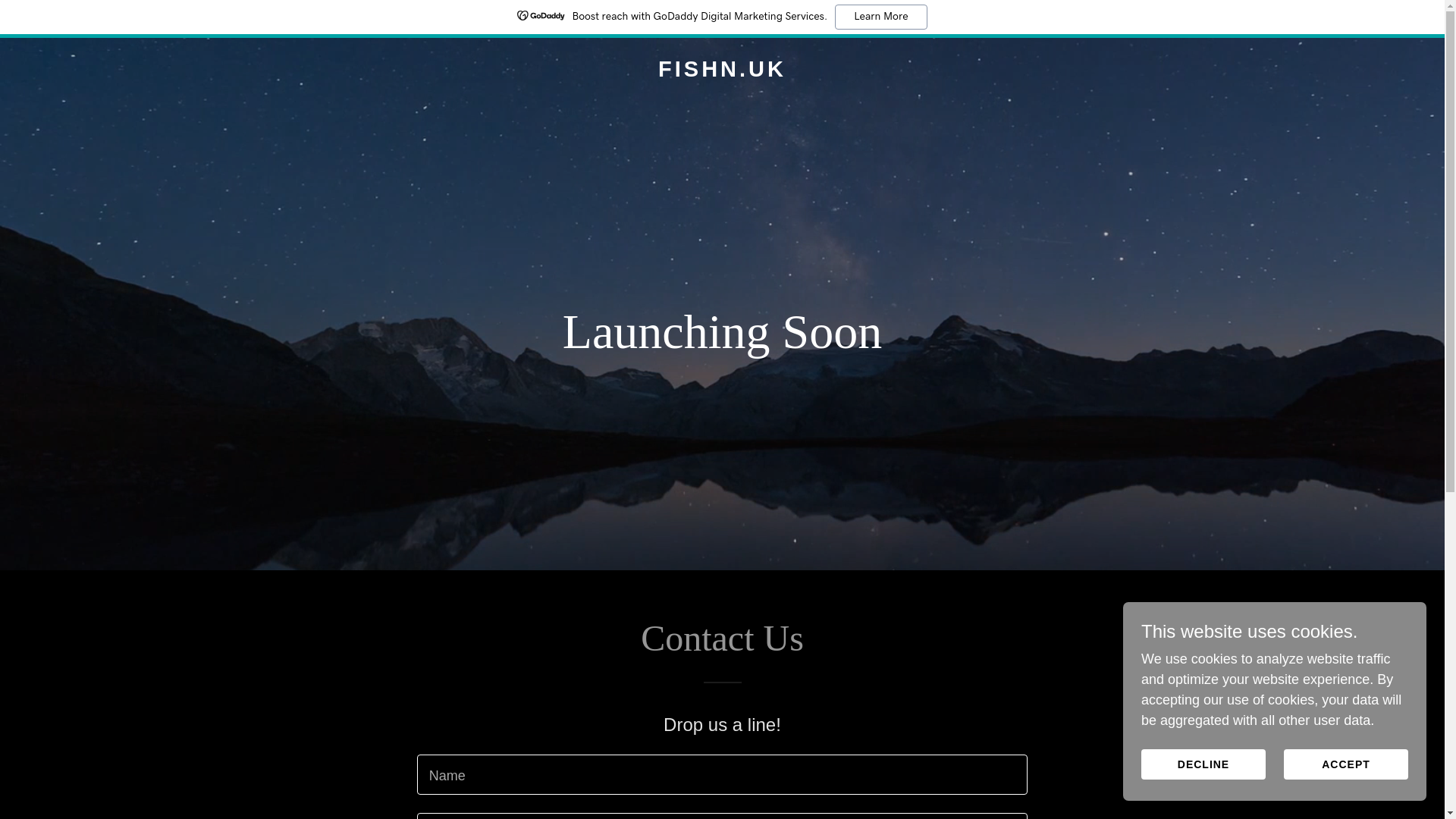 website screenshot of https://fishn.uk/