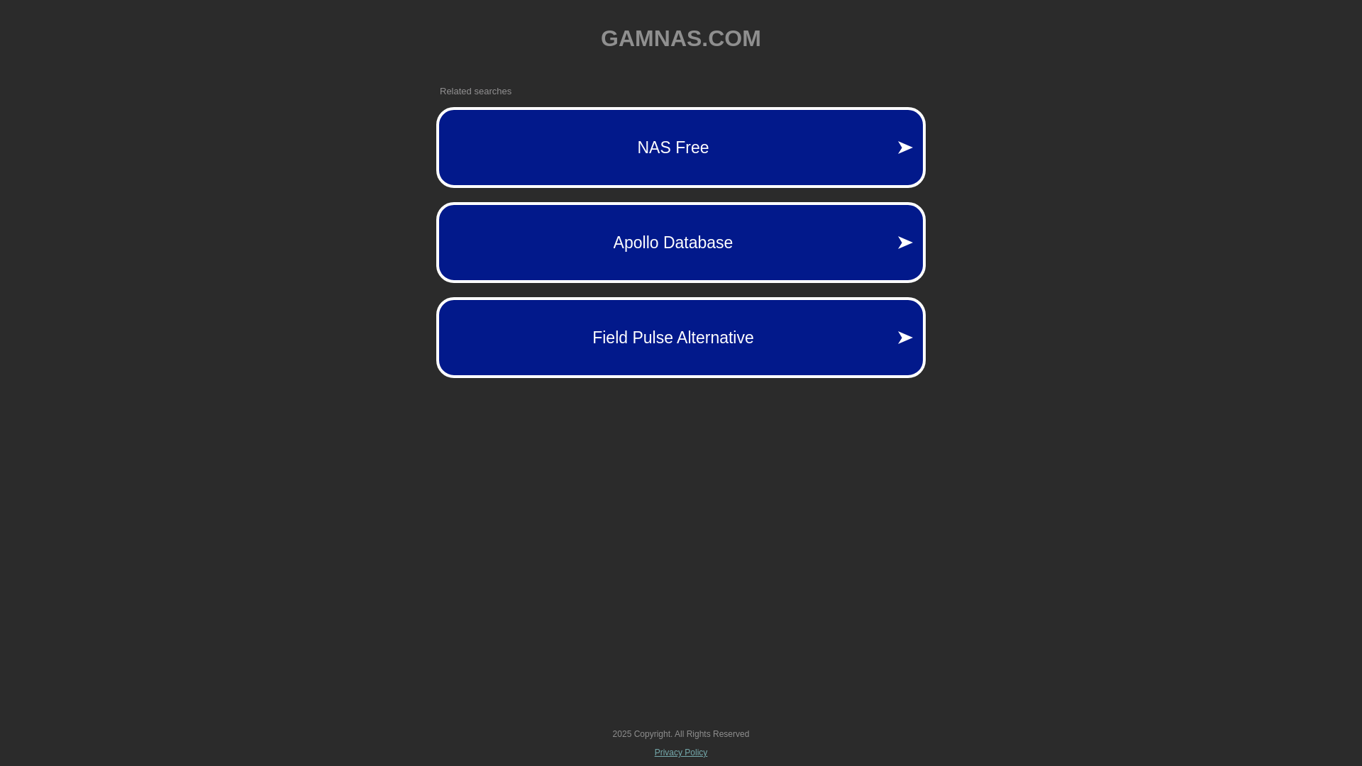 website screenshot of https://gamnas.com/
