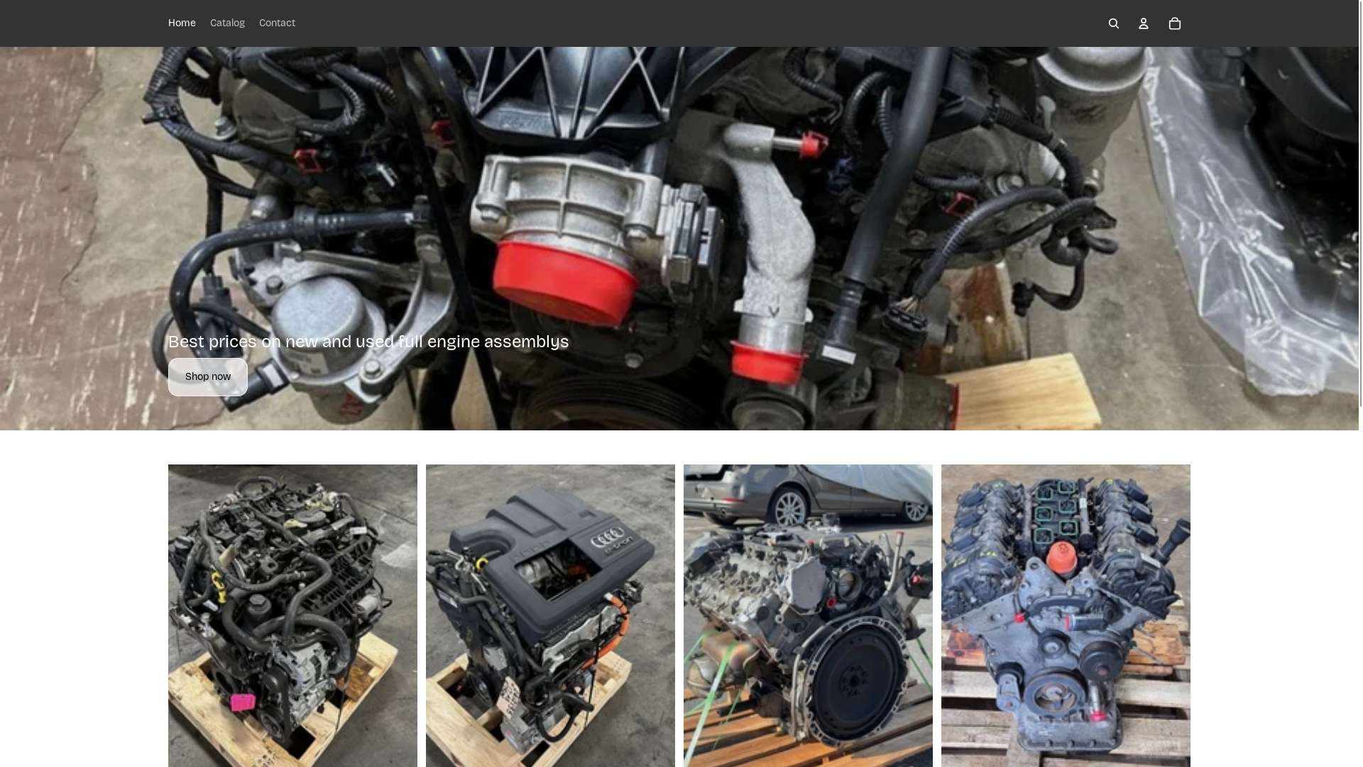 website screenshot of https://revoultautomotivepartz.com/
