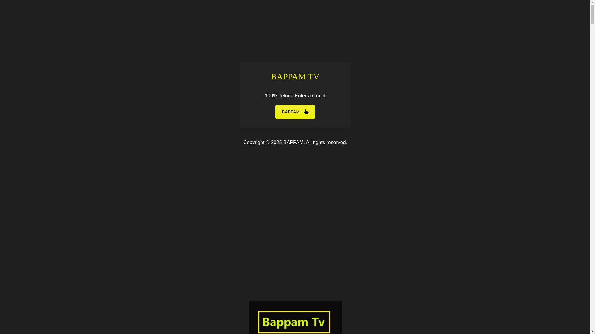 website screenshot of https://bappam-movies.online/