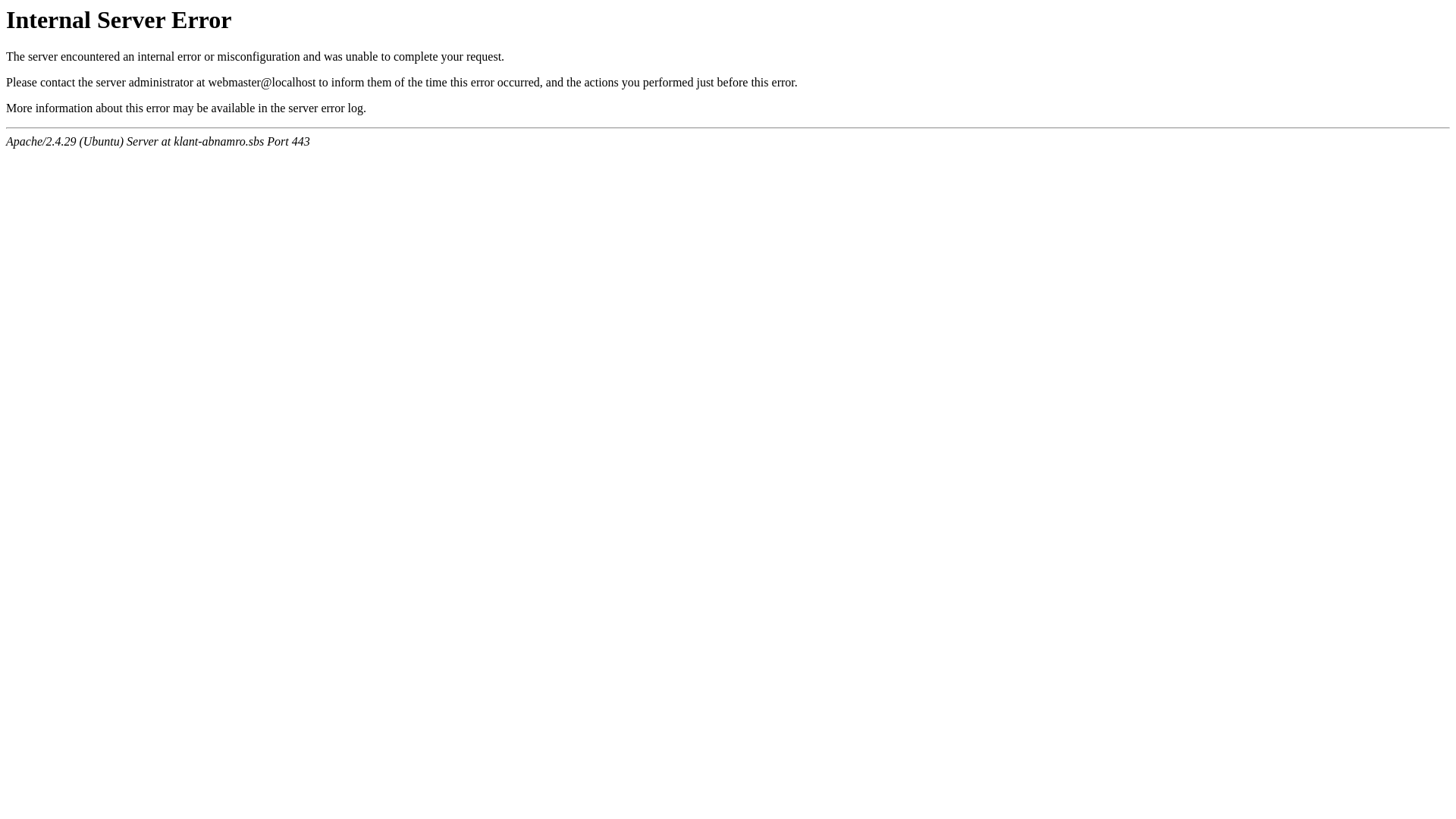 website screenshot of https://klant-abnamro.sbs/
