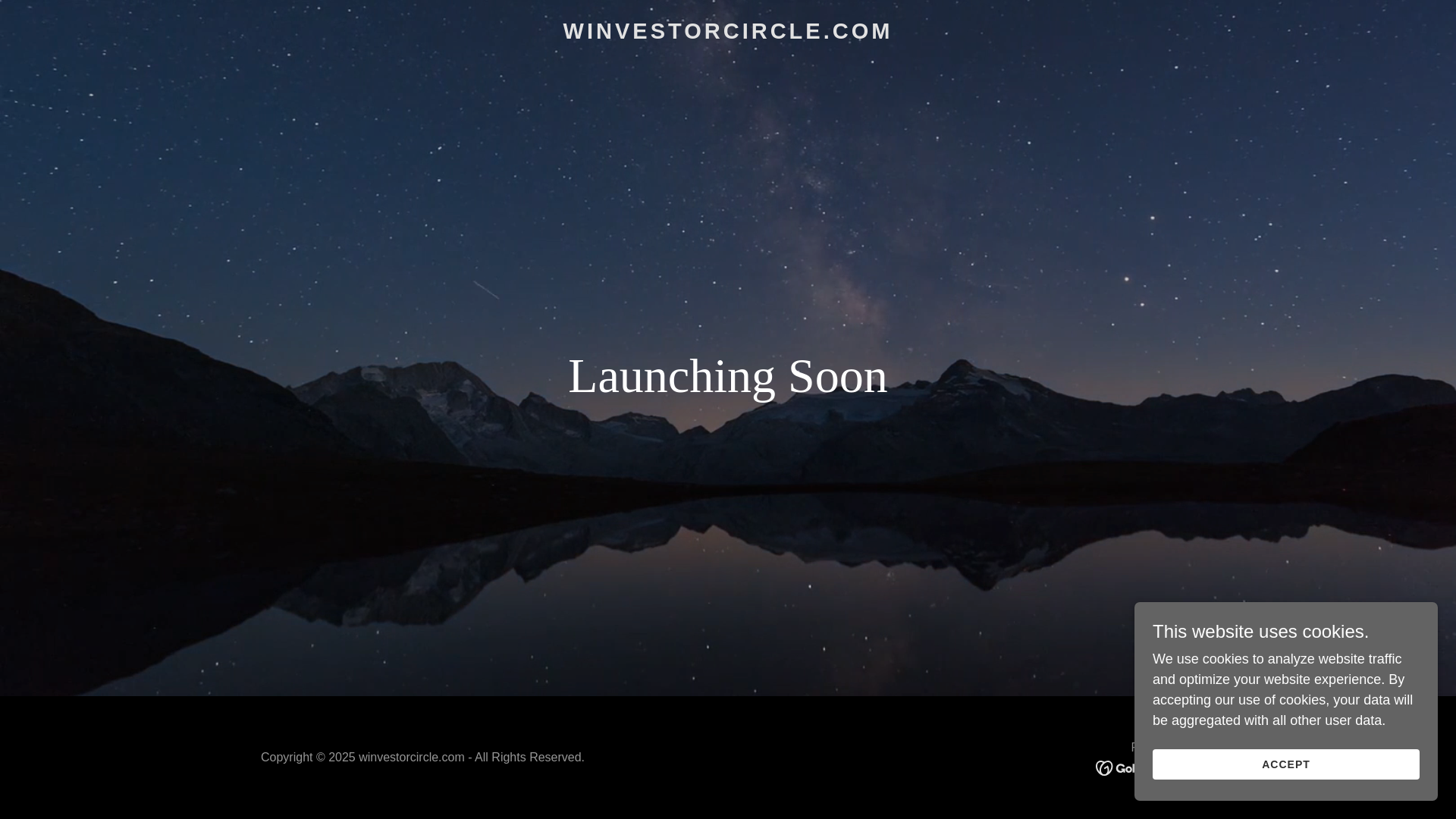 website screenshot of https://winvestorcircle.com/