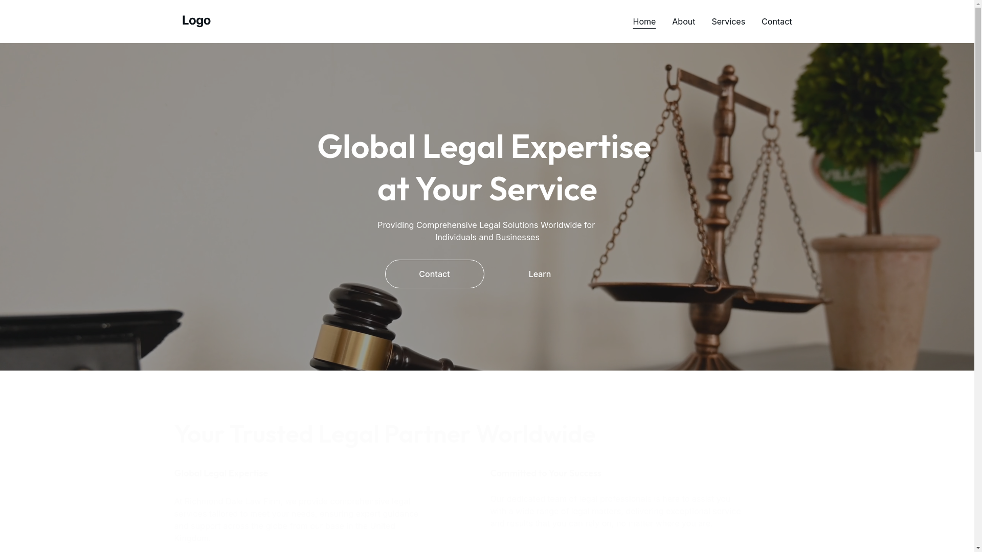 website screenshot of https://richmonddalelawfirm.com/