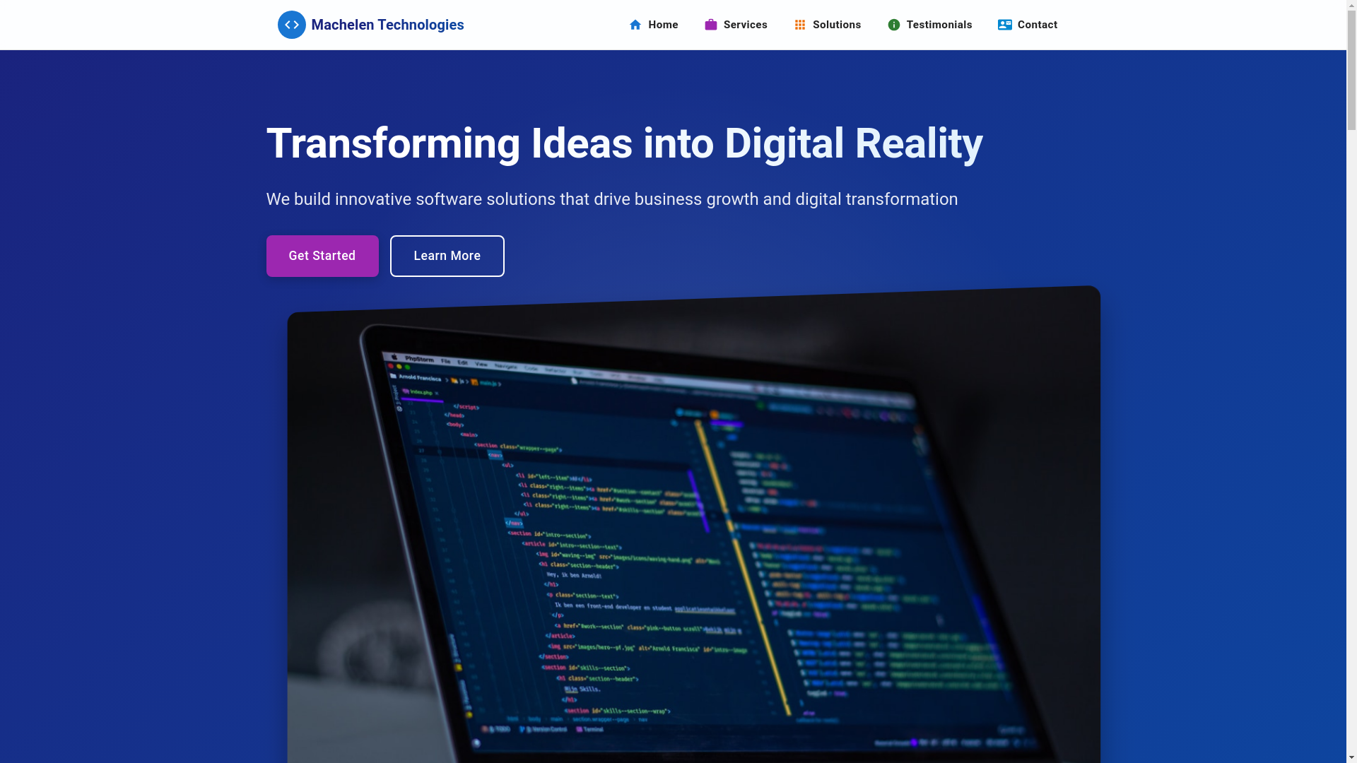 website screenshot of https://sangeotechnologies.com/