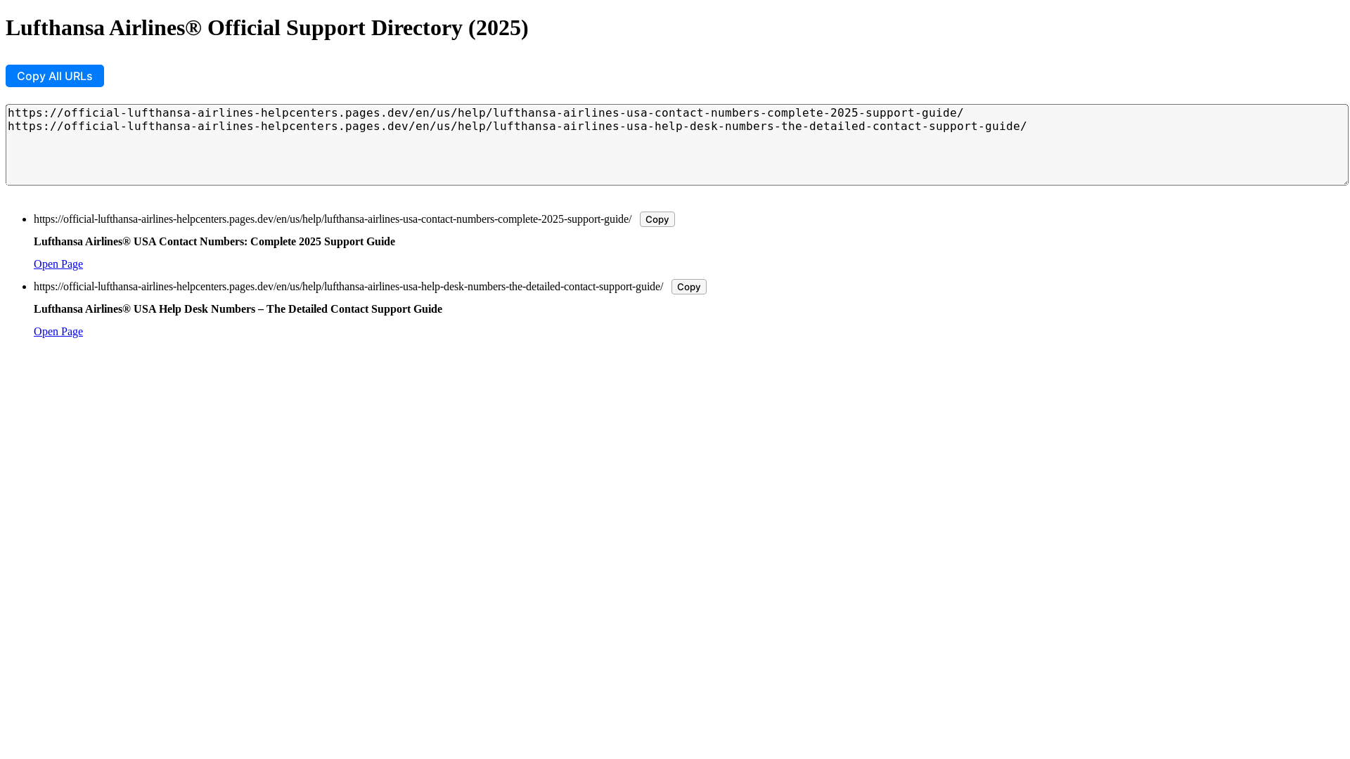 website screenshot of https://official-lufthansa-airlines-helpcenters.pages.dev/