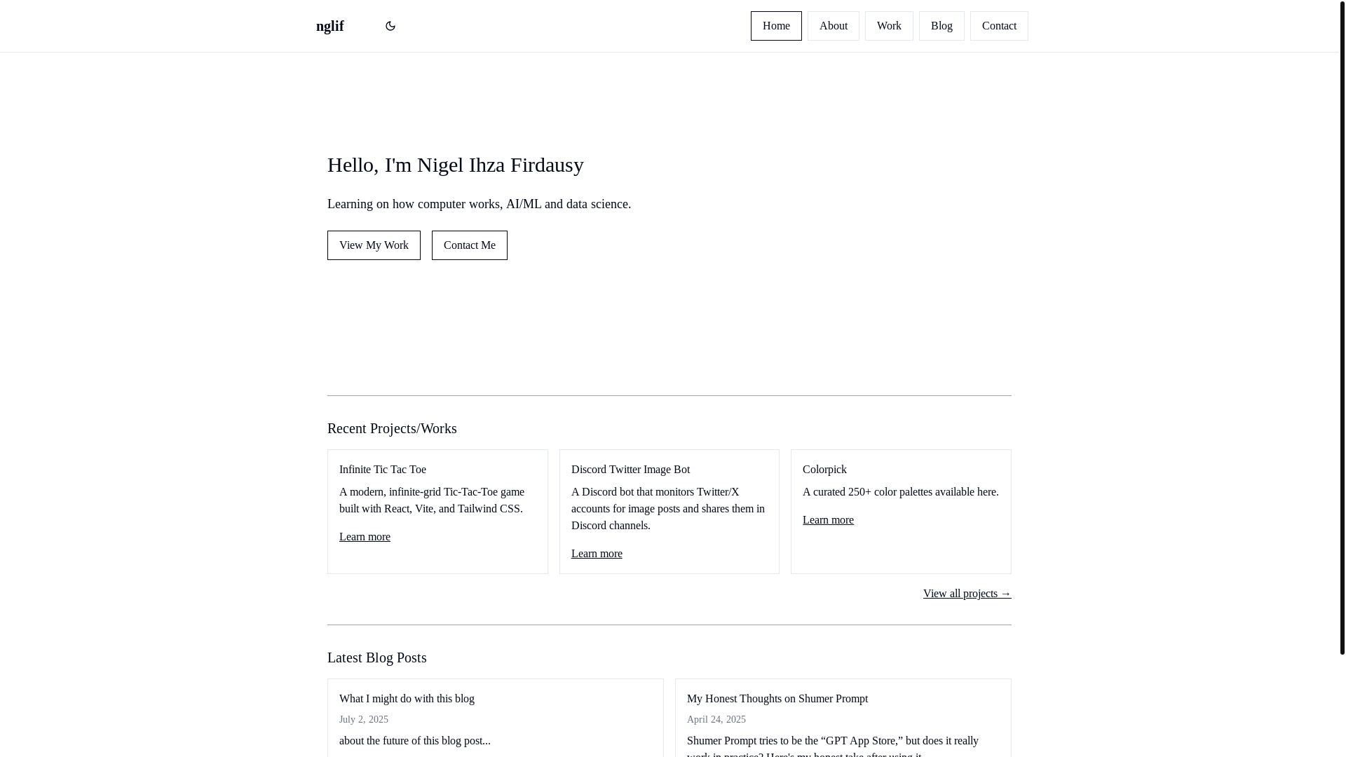 website screenshot of https://nizav.pages.dev/