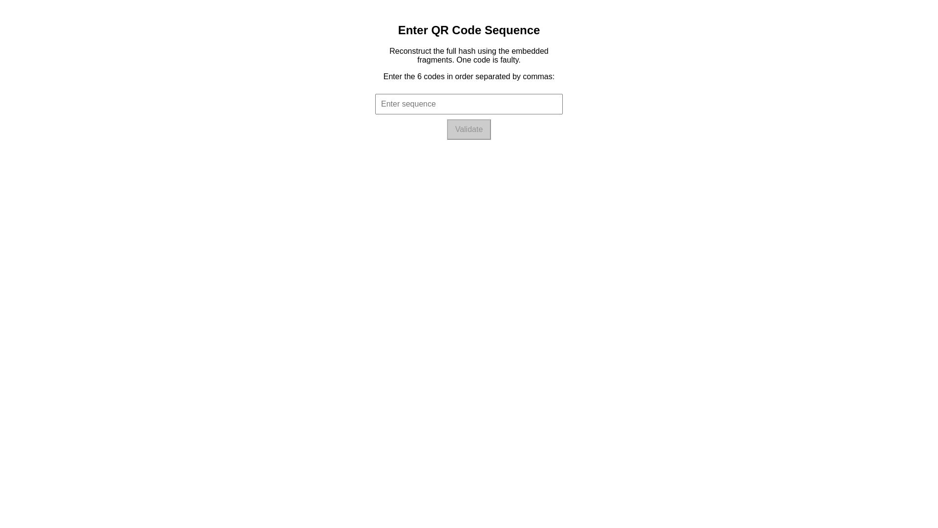 website screenshot of https://qr-hash-validator.pages.dev/