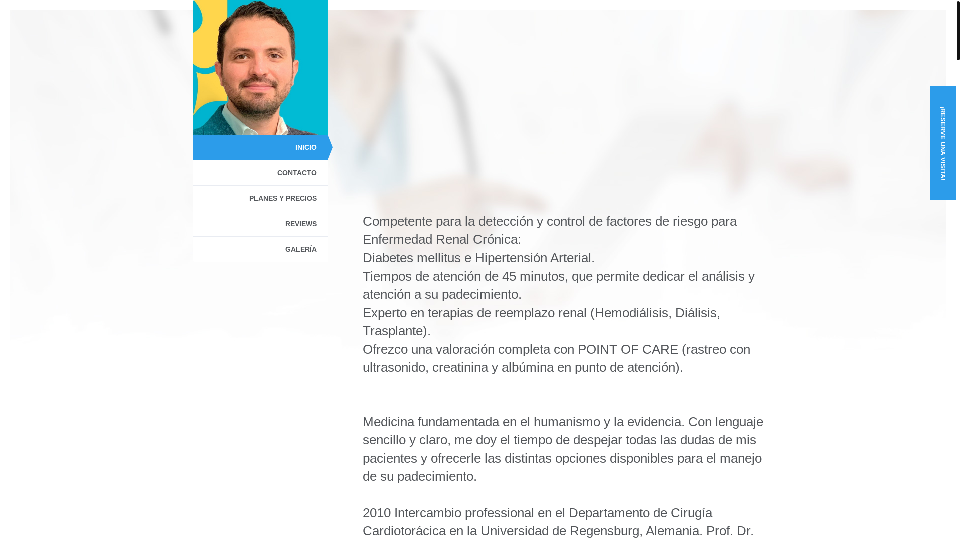 website screenshot of https://nefrologosanmiguelallende.com/