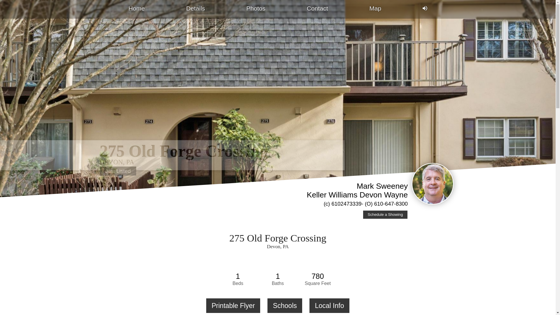 website screenshot of https://275oldforgecrossing.com/