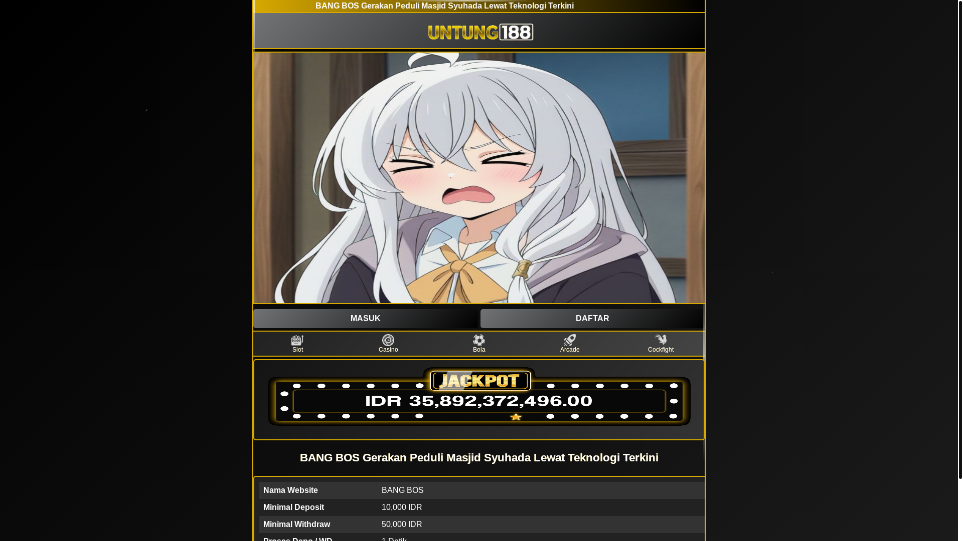 website screenshot of https://bang-bos-5z5.pages.dev/