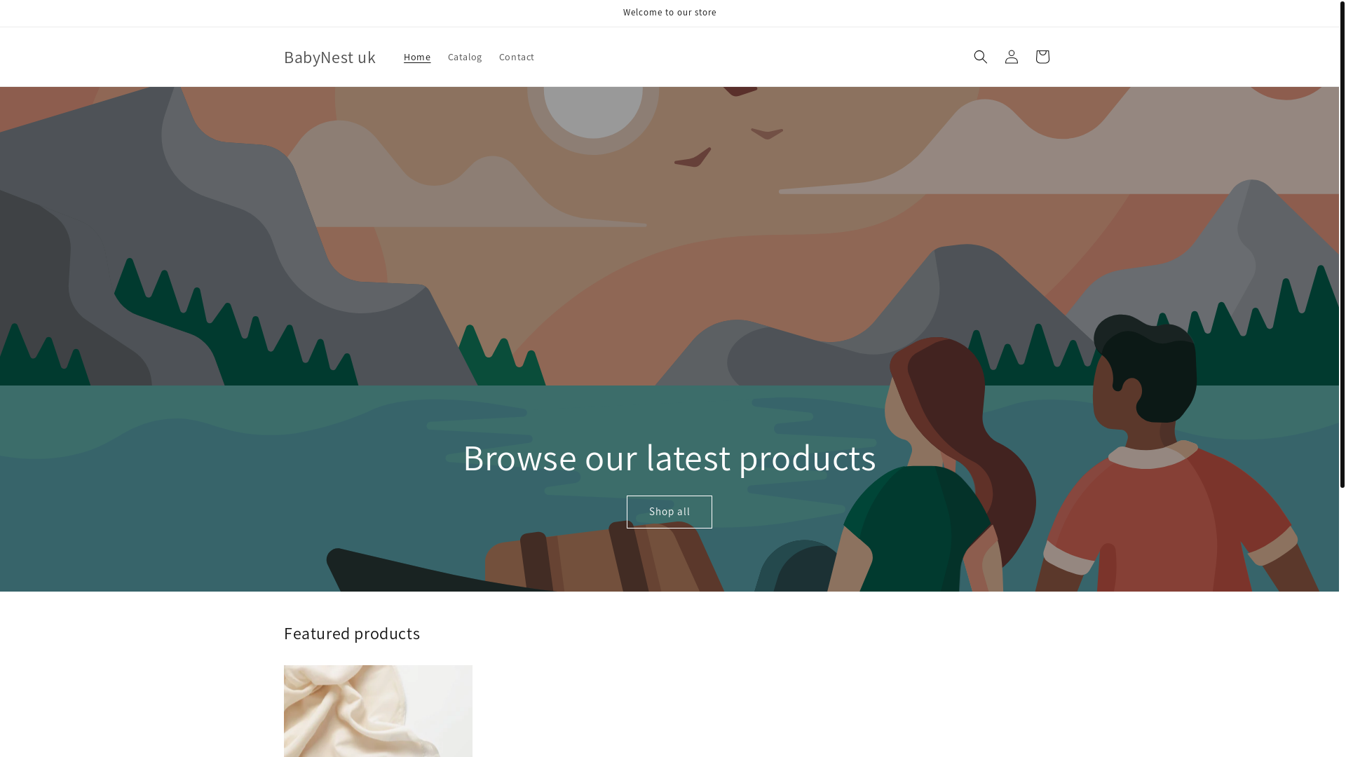 website screenshot of https://babynestuk.com/