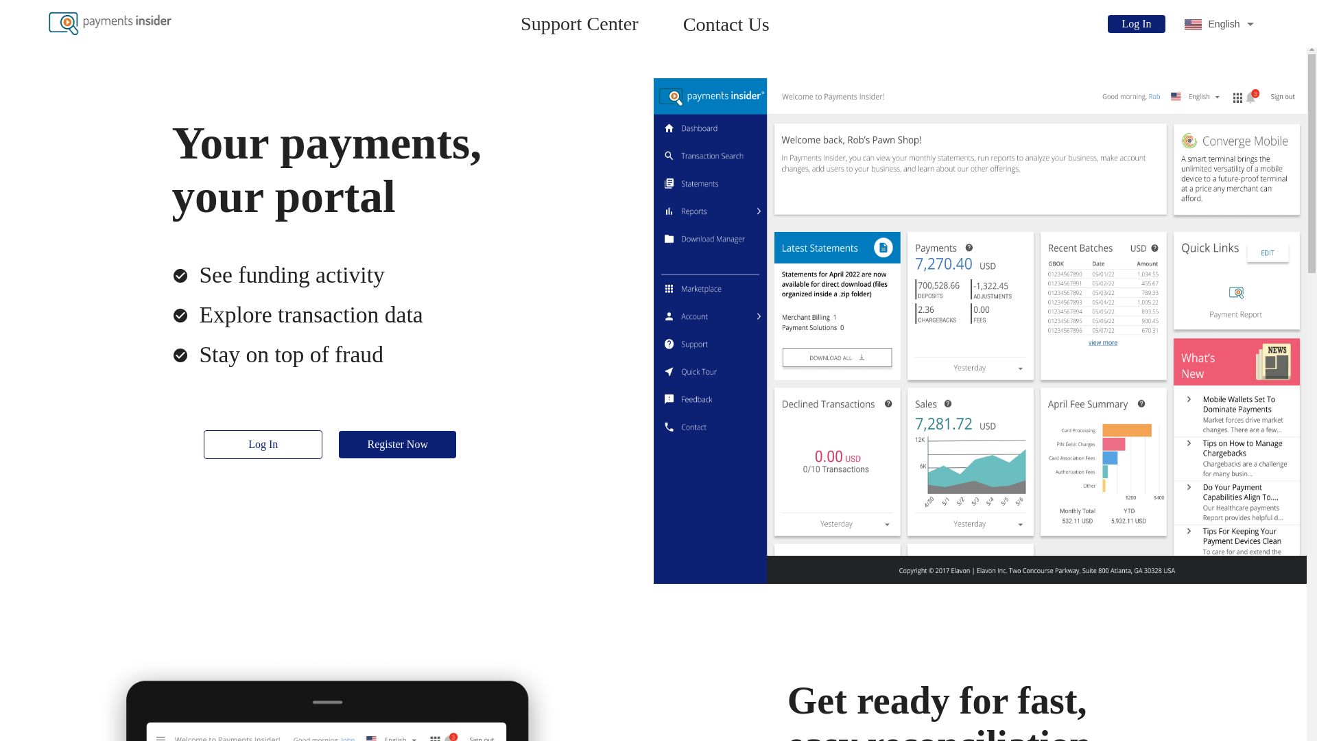 website screenshot of http://www.mypaymentsinsider.com/
