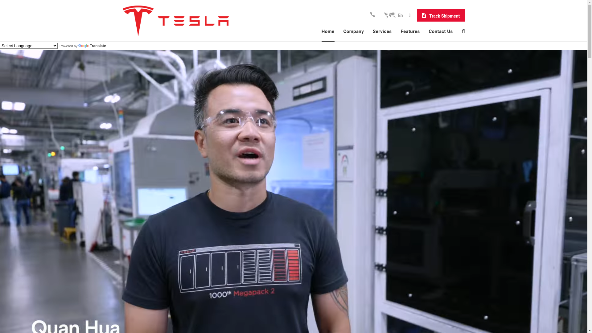 website screenshot of https://spacexcloudcargo.com/