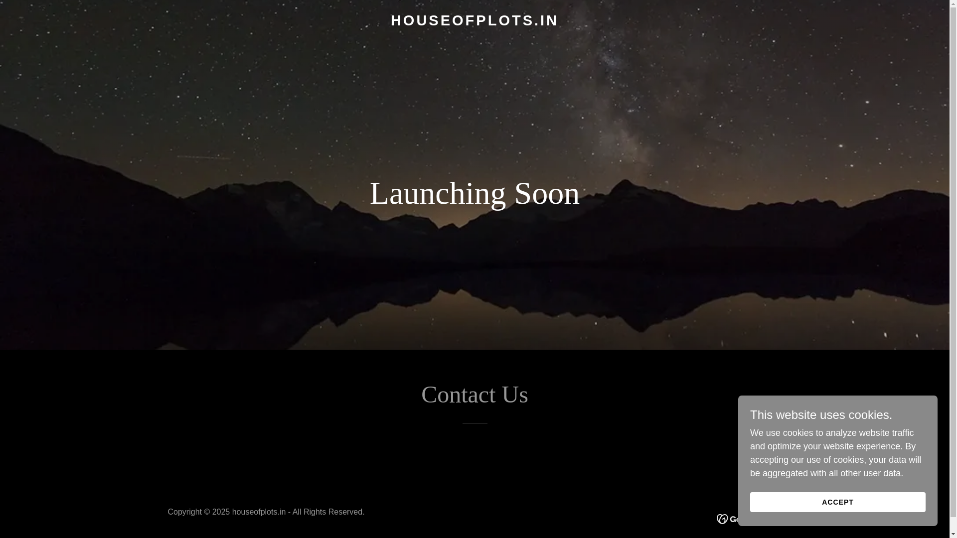 website screenshot of https://houseofplots.in/