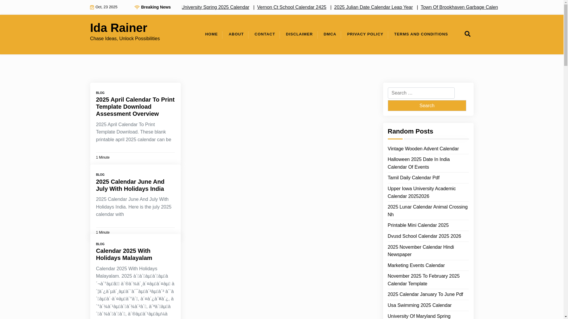 website screenshot of https://idarainer.pages.dev/