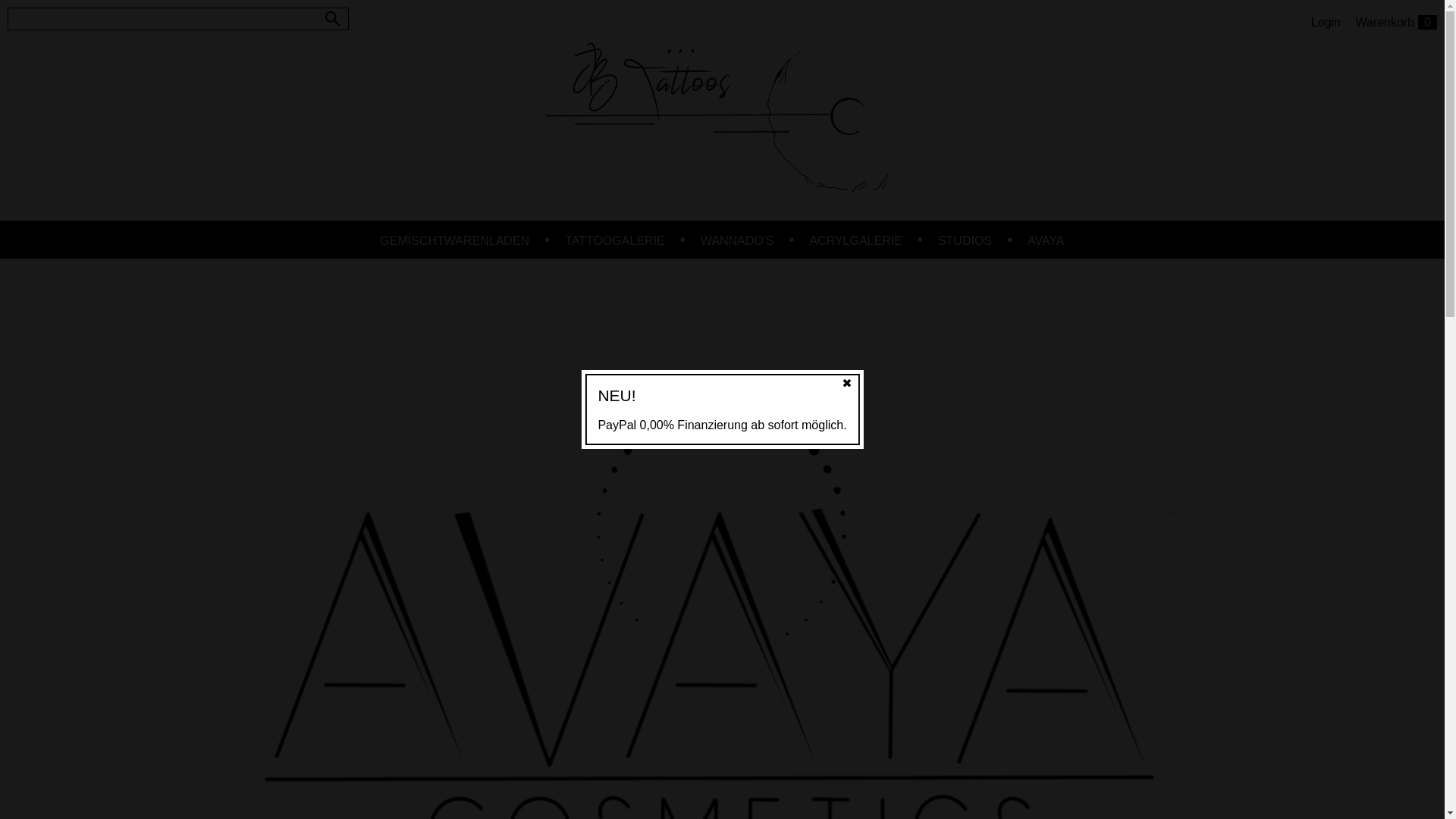 website screenshot of https://thisisavaya.de/