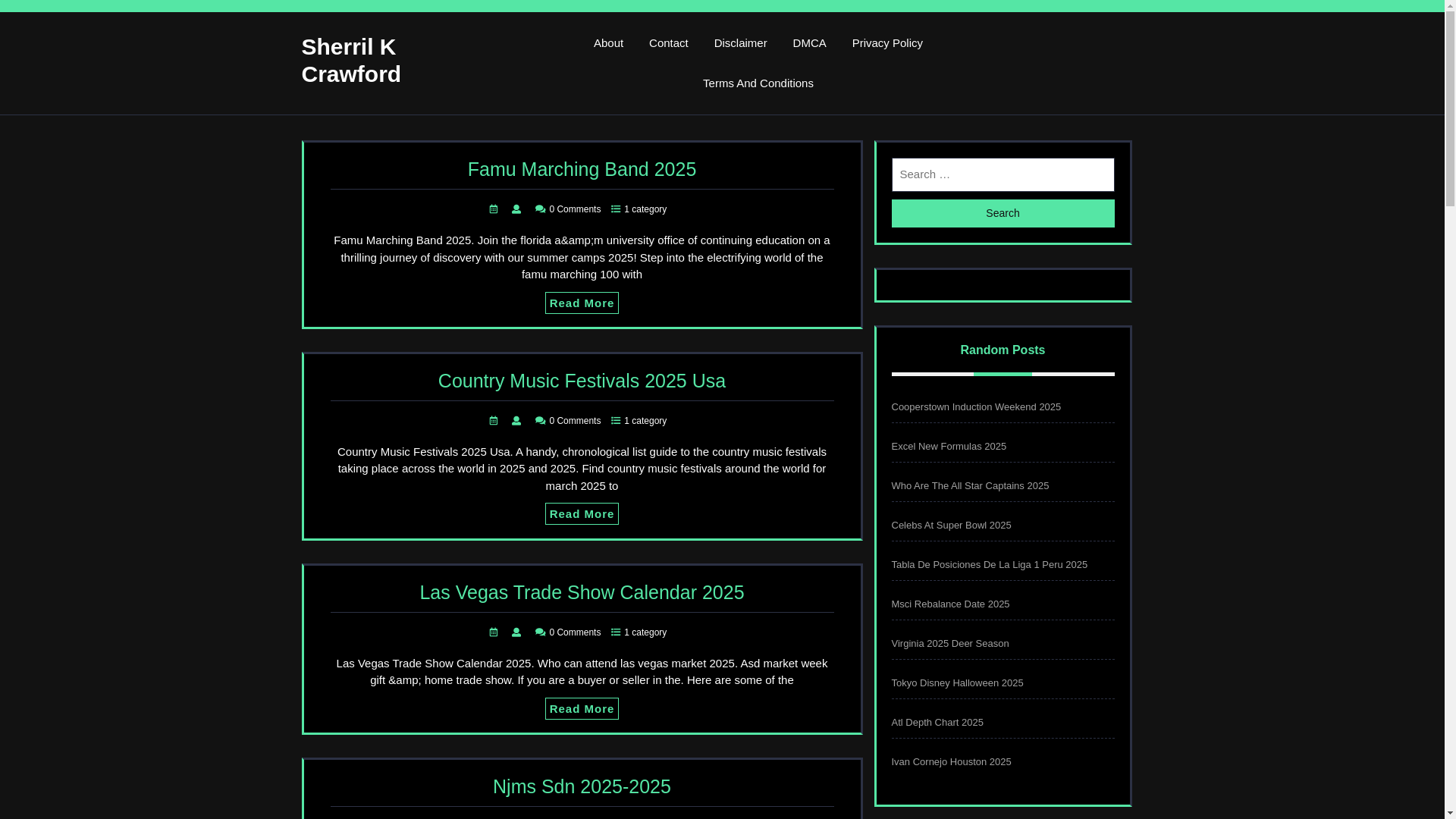 website screenshot of https://sherrilkcrawfordc.pages.dev/