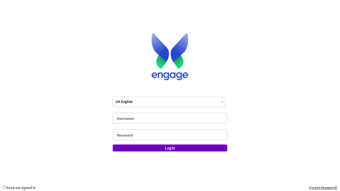 website screenshot of https://portal.reps.onengagecloud.com/default.aspx