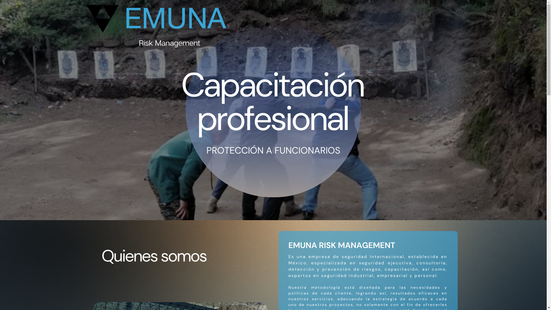 website screenshot of https://emunarmcursos.com/