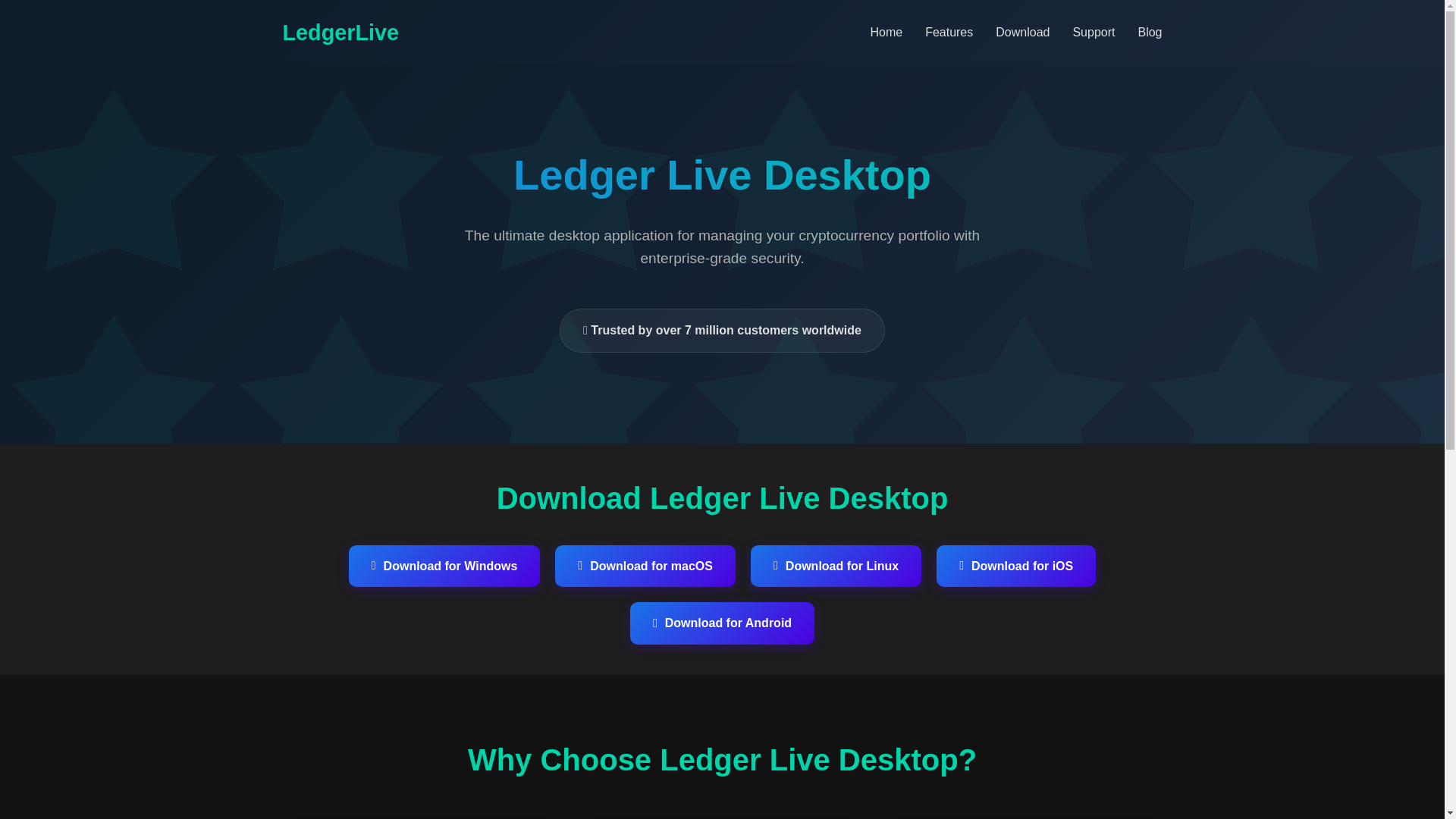 website screenshot of https://ledger-com-desktop.pages.dev/