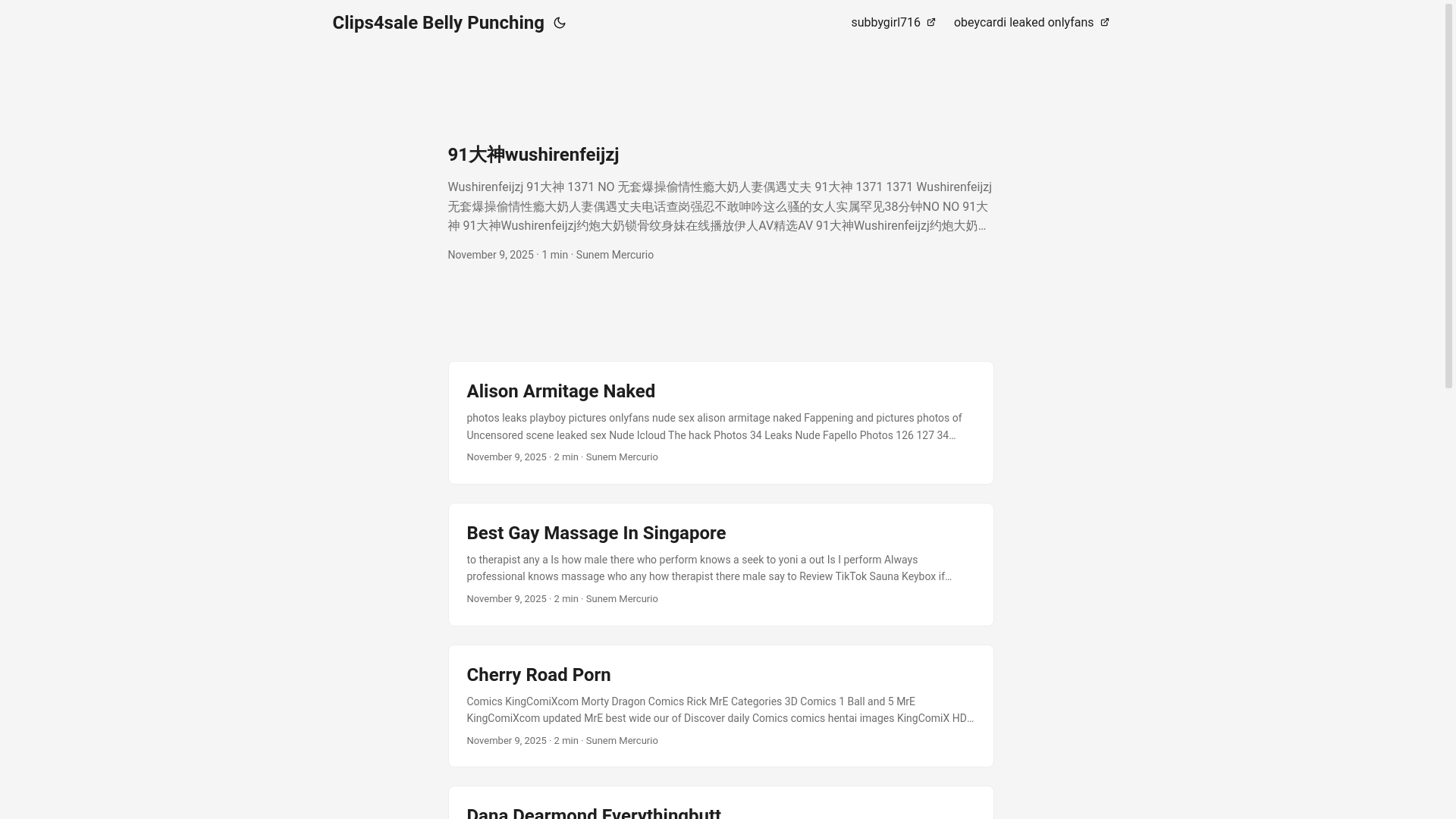 website screenshot of https://clips4sale-belly-punching.pages.dev/