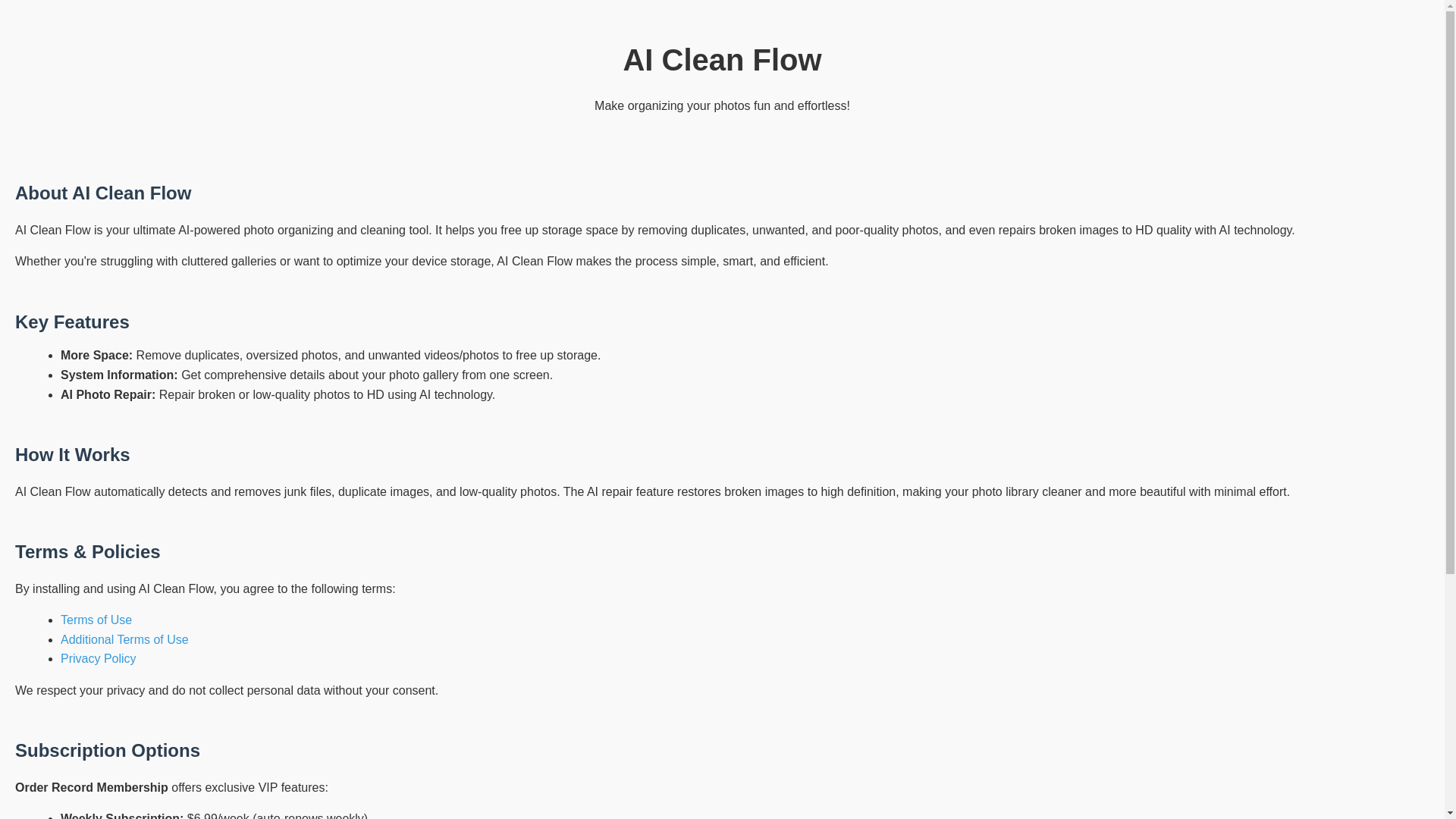 website screenshot of https://cleansflow.com/