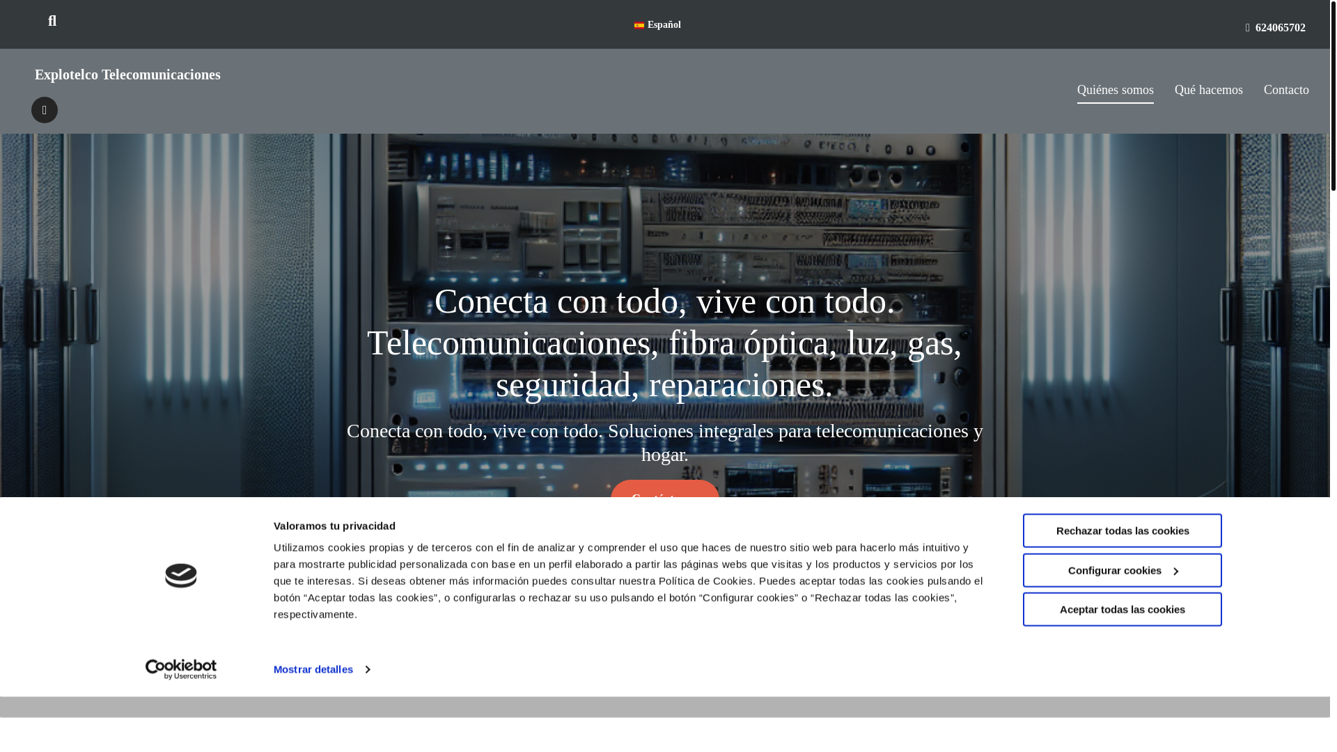 website screenshot of https://explotelco.es/