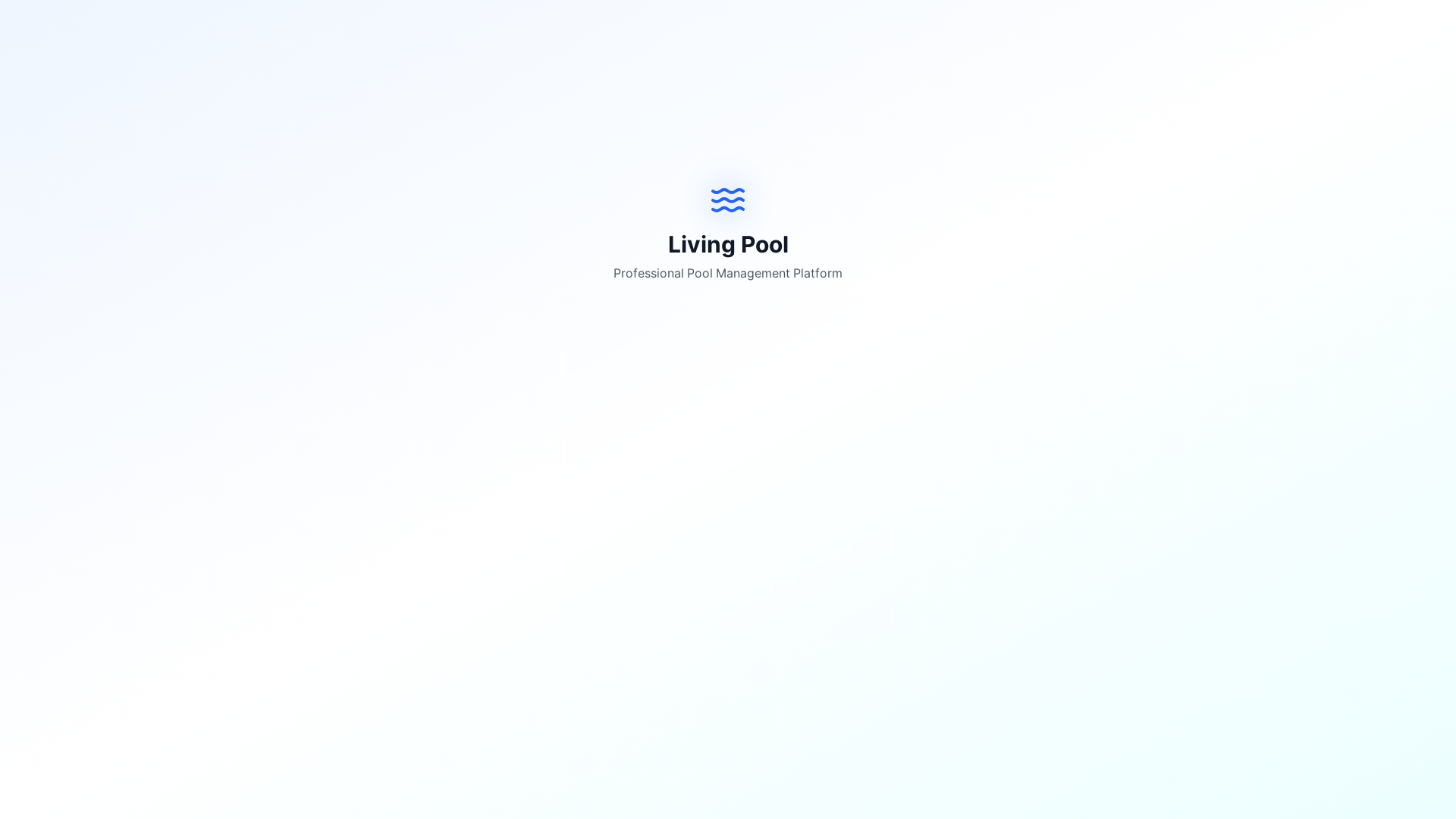 website screenshot of https://livingpoolai.com/